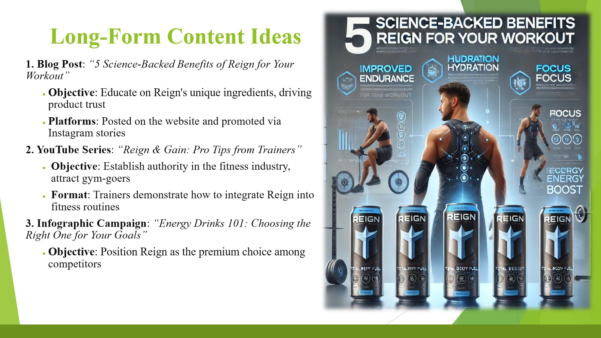 Portfolio & Prof Practice - Final Project – Digital Strategy - Reign Total Body Fuel -V. Stewart — page 11