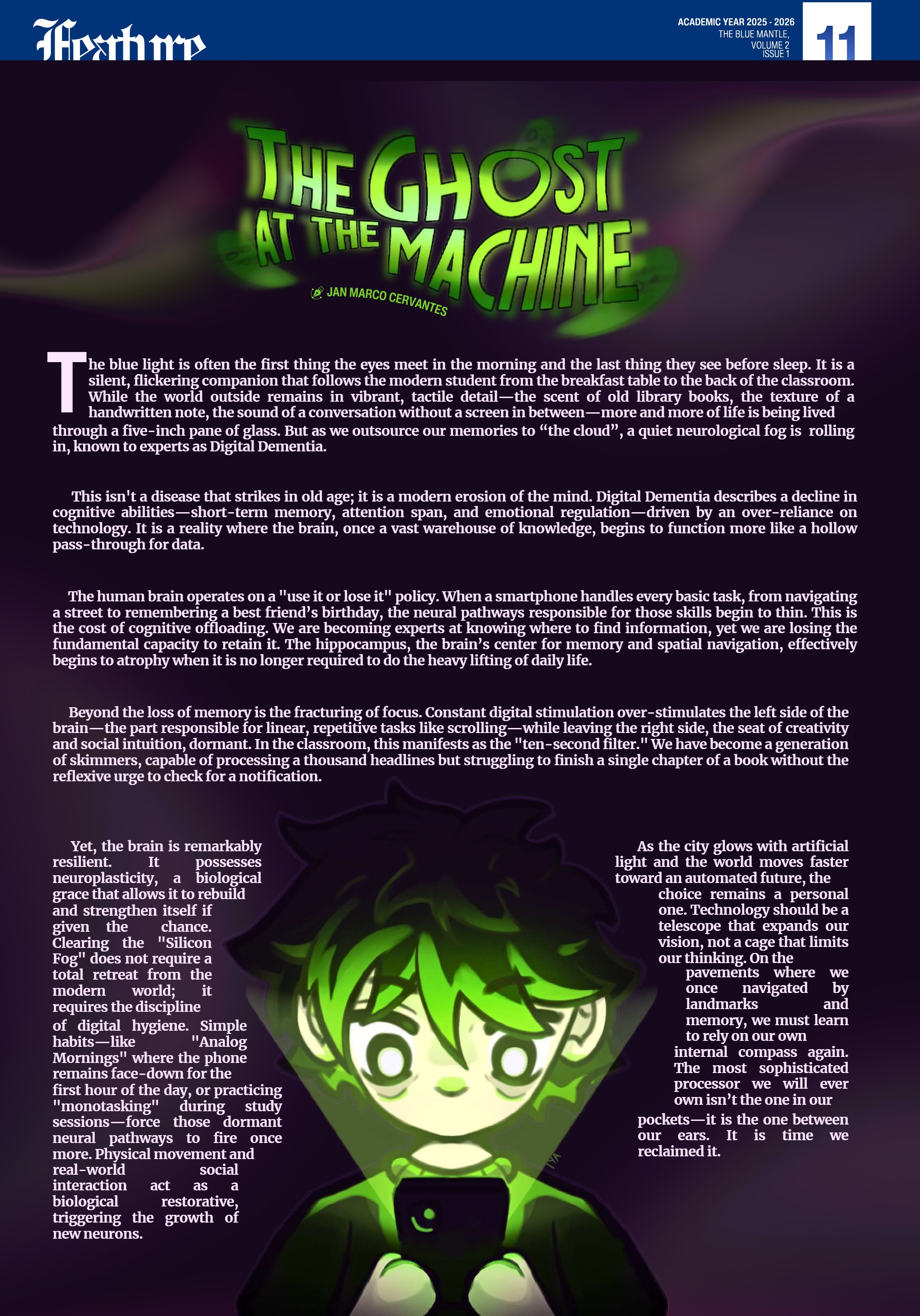 The Blue Mantle — page 11