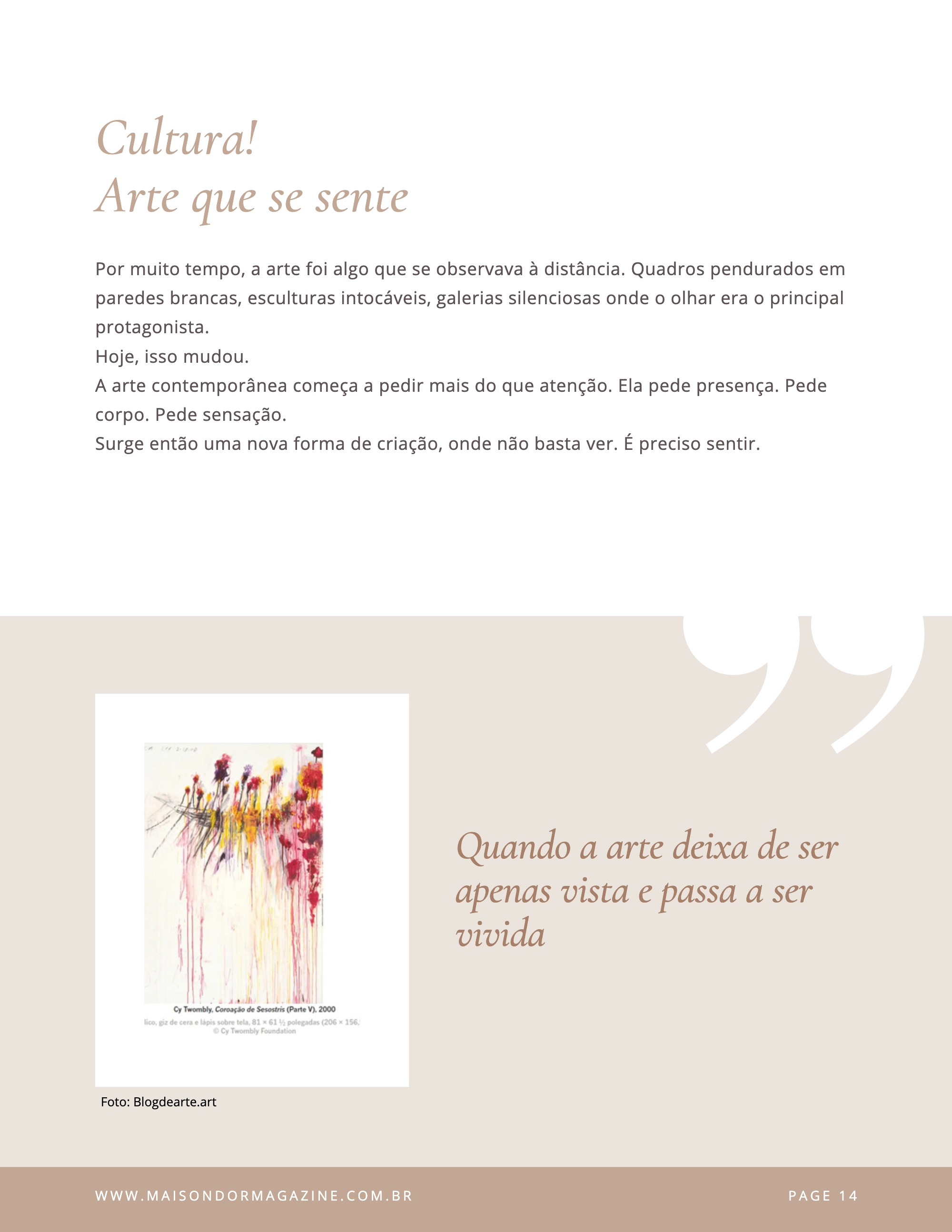Maison D'or — Edição 6 — page 14