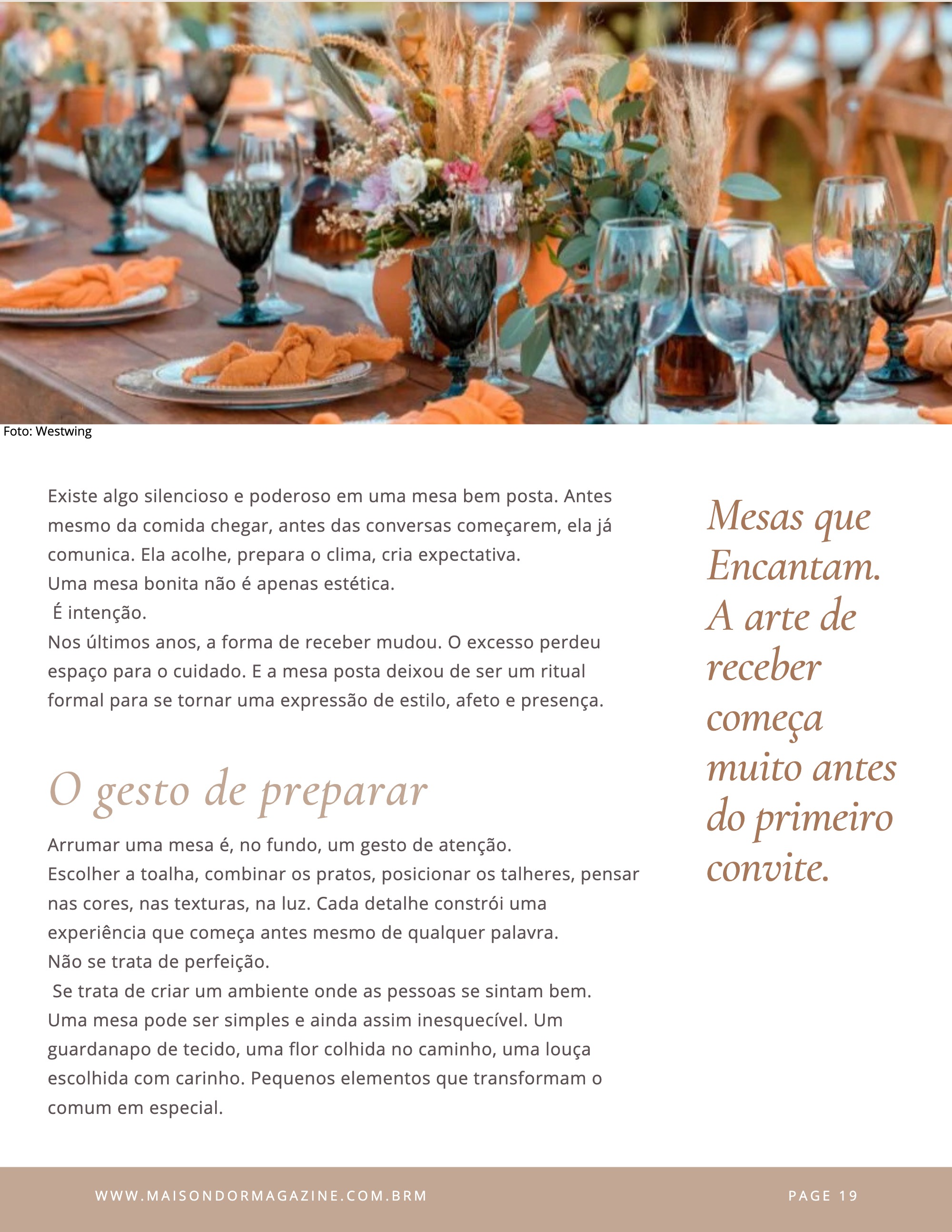 Maison D'or — Edição 6 — page 19