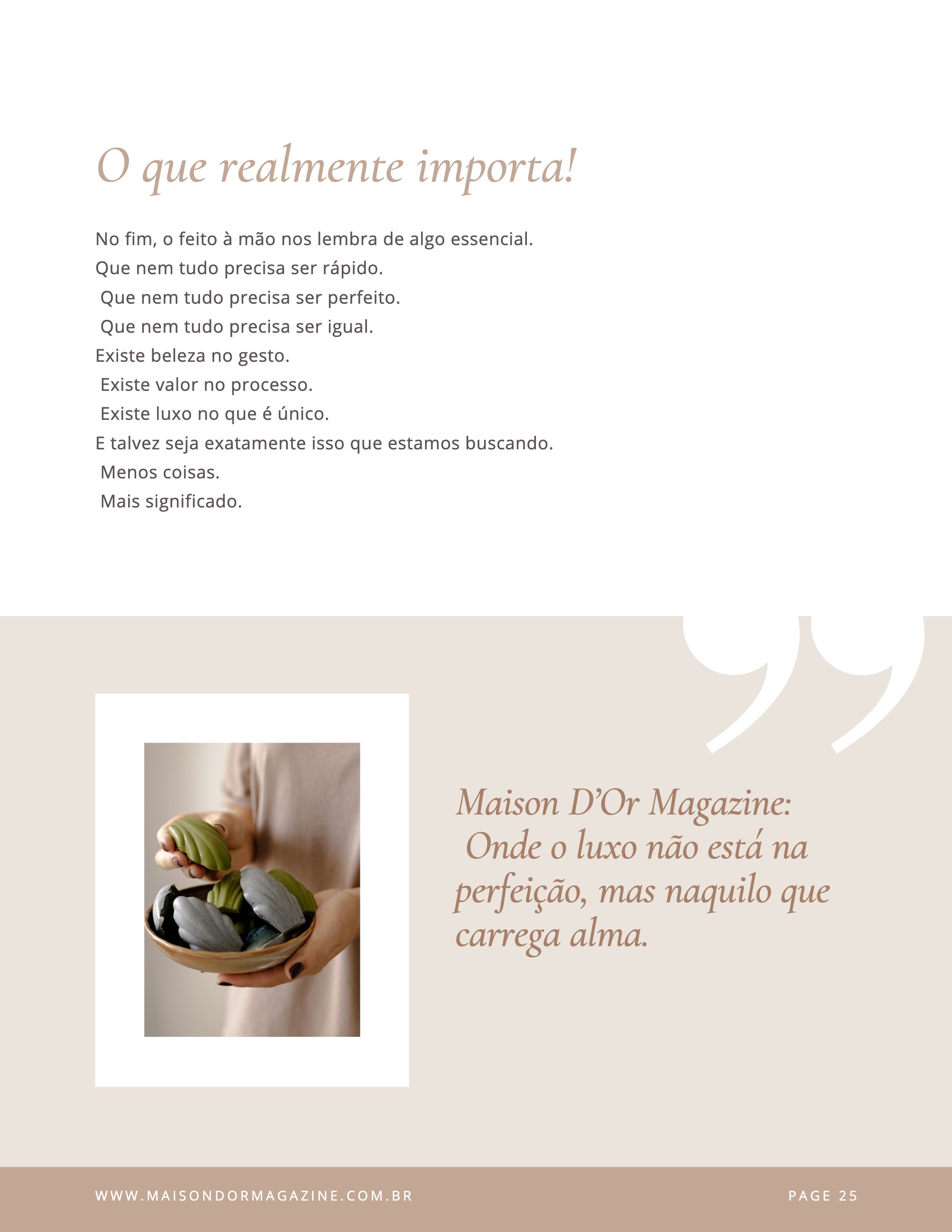 Maison D'or — Edição 6 — page 25