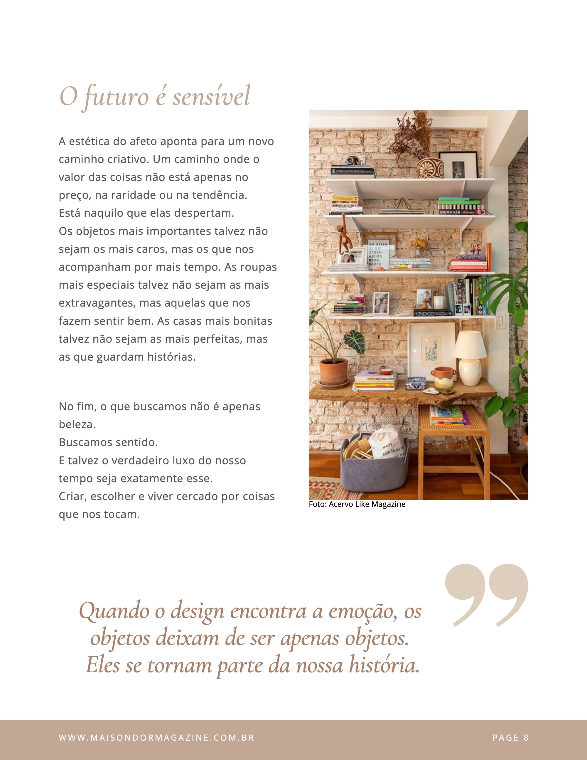Maison D'or — Edição 6 — page 8
