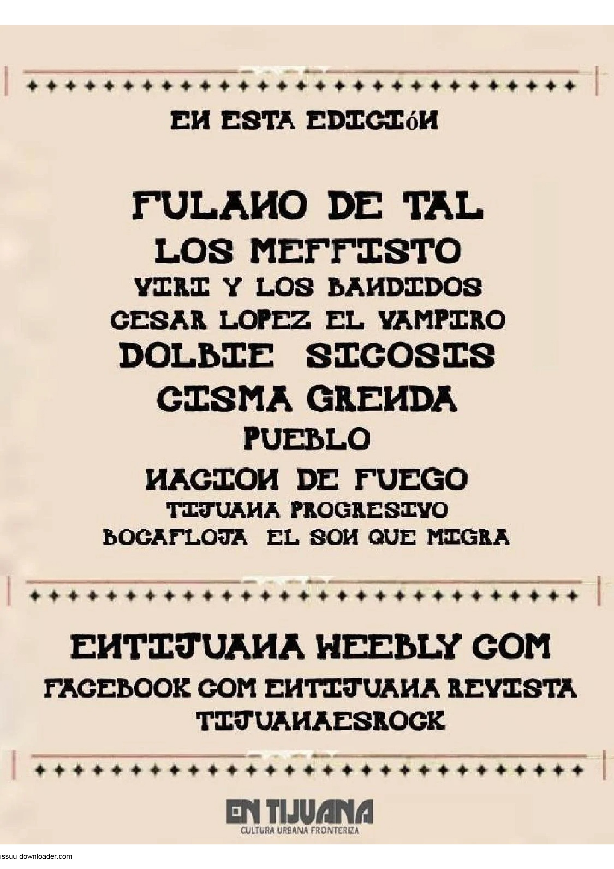 EN TIJUANA REVISTA -EDICIÓN 67 - #ANIVERSARIOSIETE — page 2