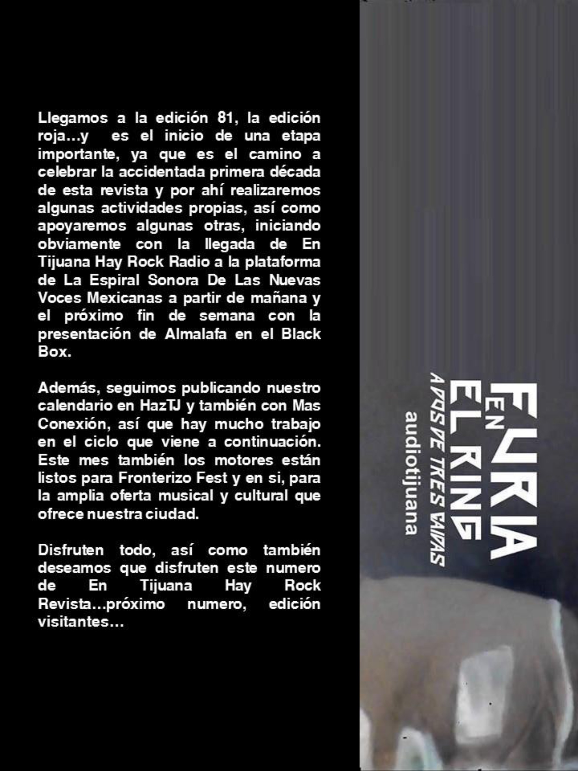 EN TIJUANA HAY ROCK REVISTA - EDICIÓN 81 — page 5