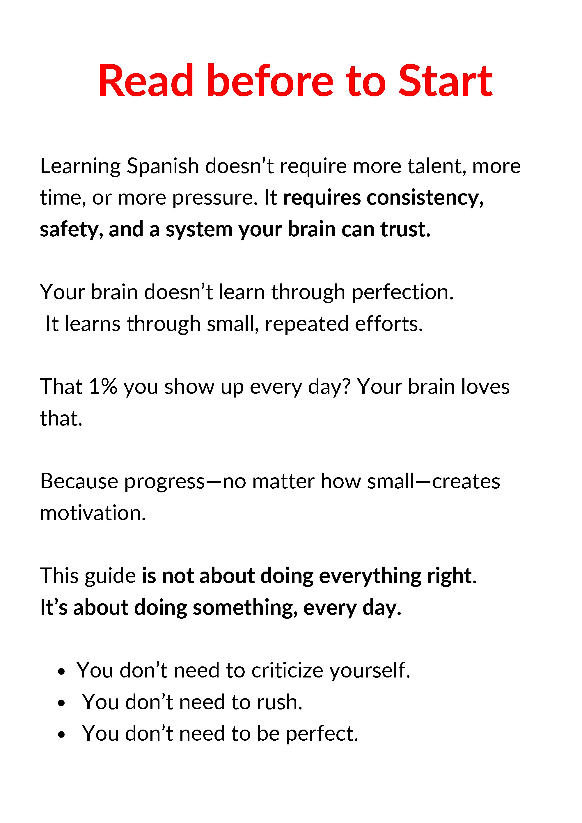 The Complete Spanish Routine for Busy Adults 2.0  - By TRY IT IN SPANISH ACADEMY — page 2