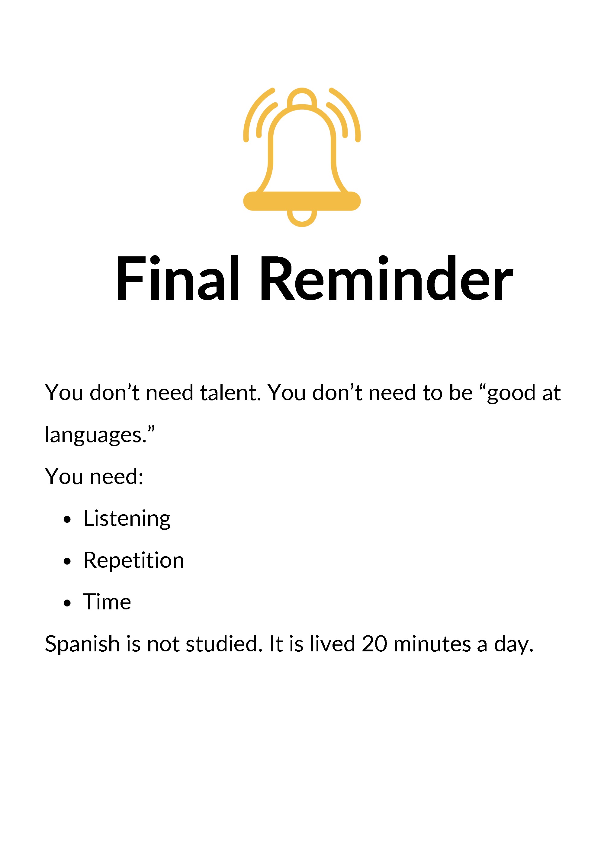 The Complete Spanish Routine for Busy Adults 2.0  - By TRY IT IN SPANISH ACADEMY — page 20