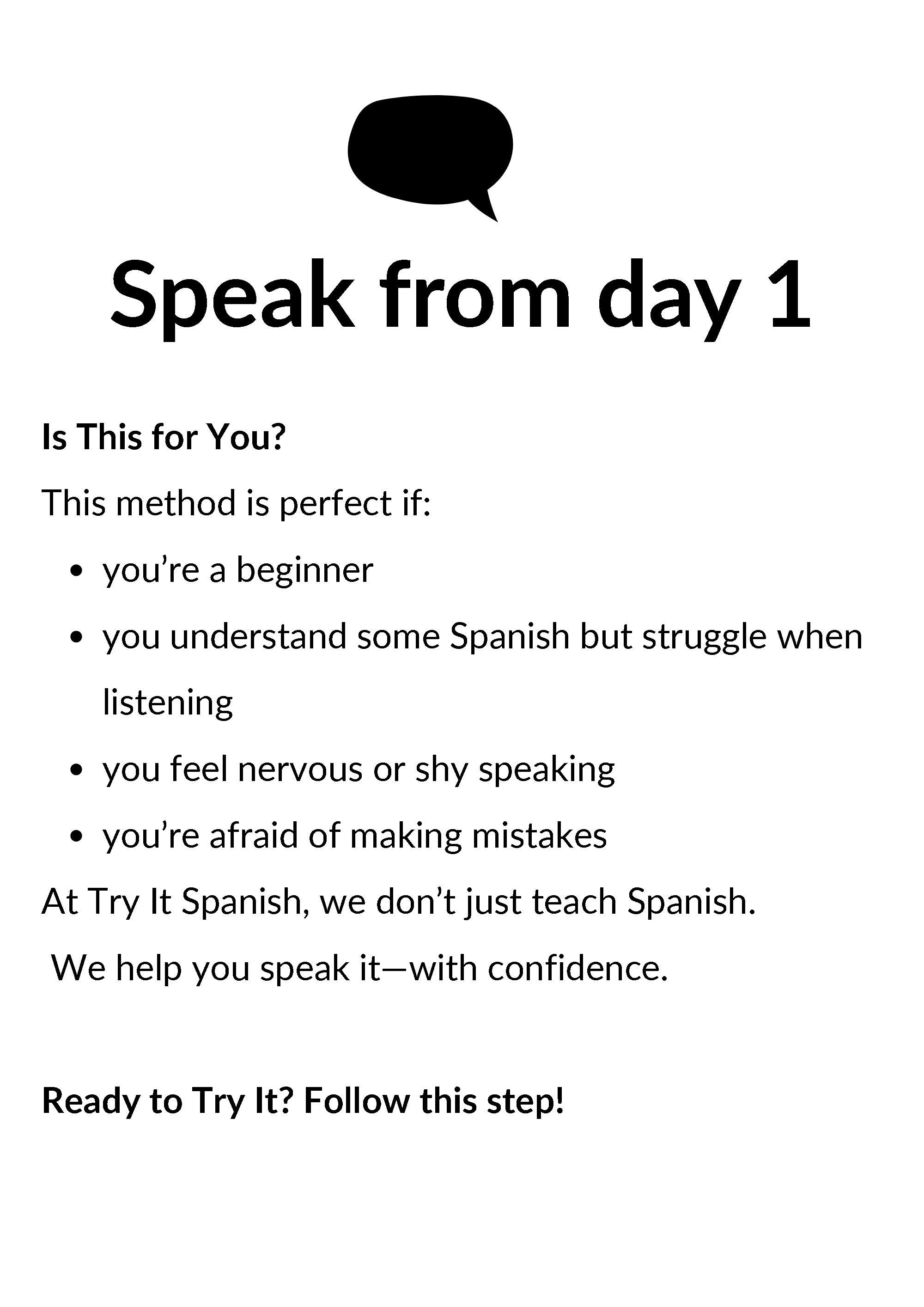 The Complete Spanish Routine for Busy Adults 2.0  - By TRY IT IN SPANISH ACADEMY — page 22