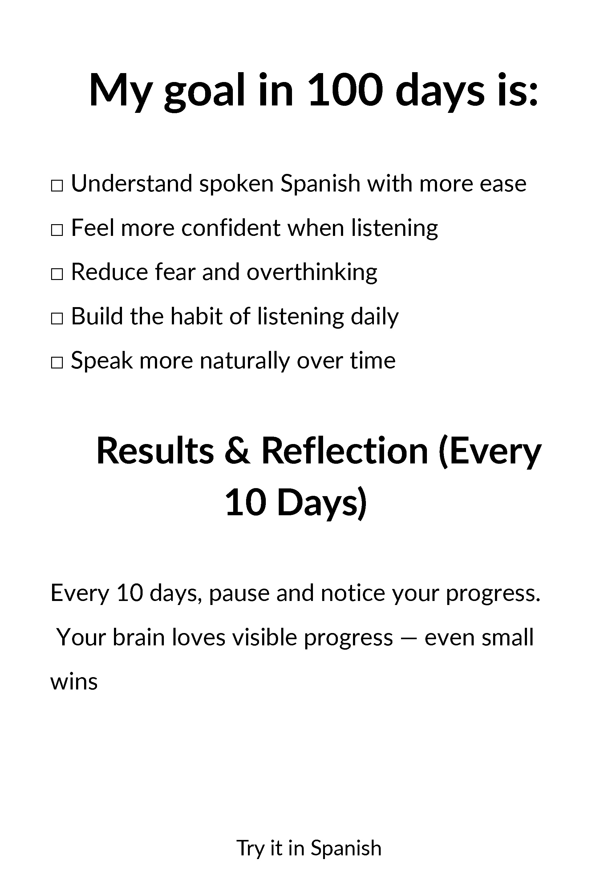The Complete Spanish Routine for Busy Adults 2.0  - By TRY IT IN SPANISH ACADEMY — page 25