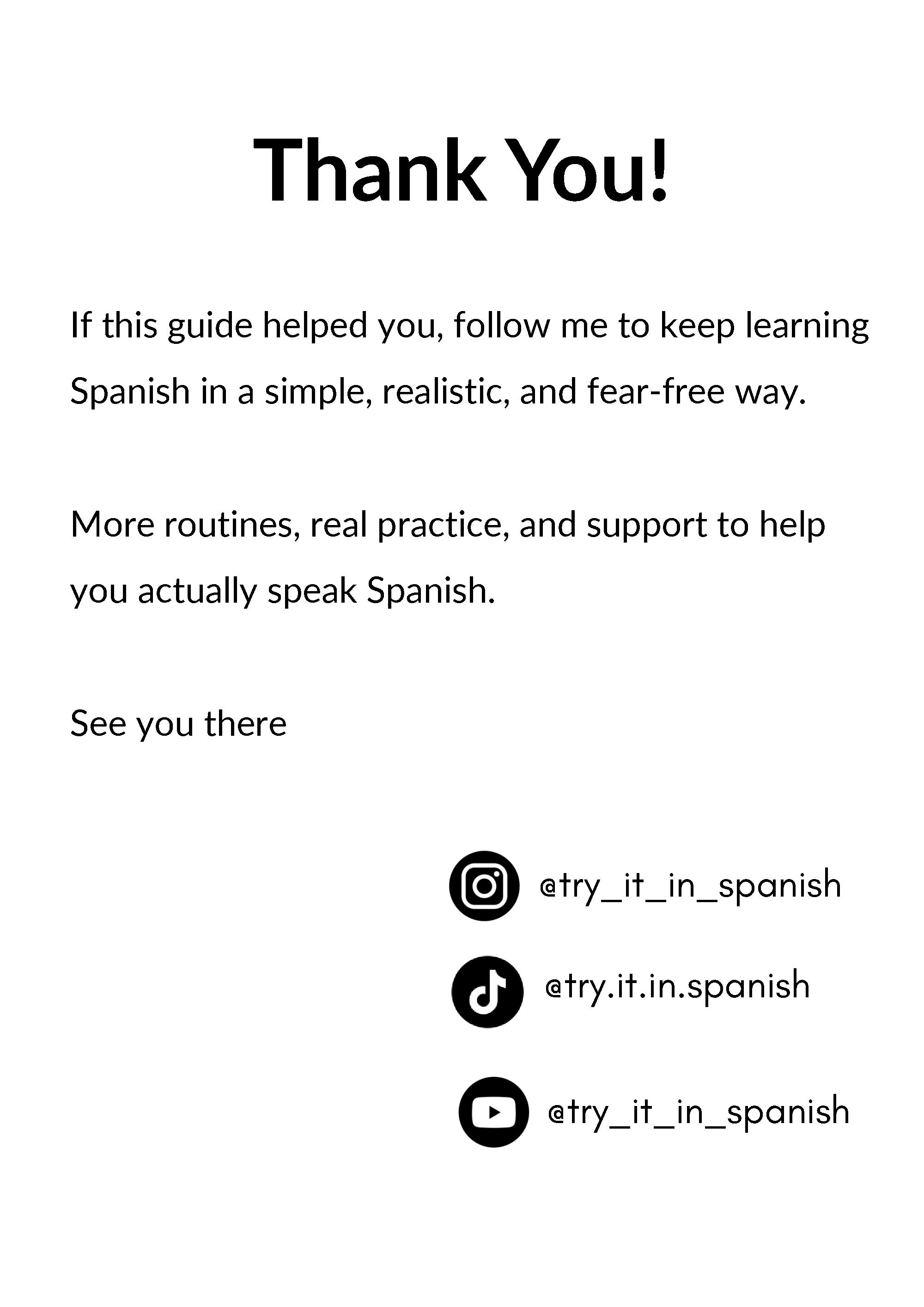 The Complete Spanish Routine for Busy Adults 2.0  - By TRY IT IN SPANISH ACADEMY — page 27