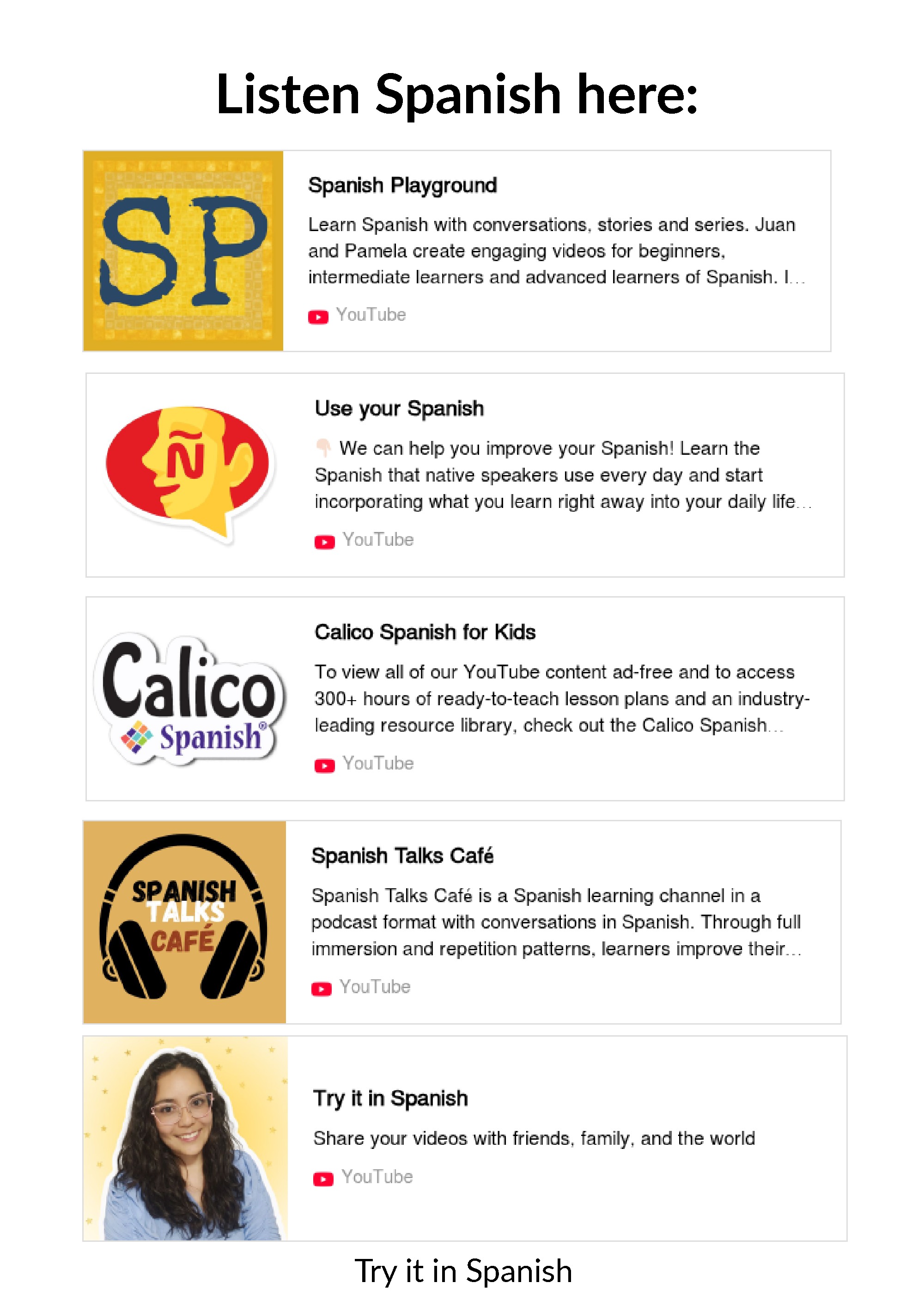 The Complete Spanish Routine for Busy Adults 2.0  - By TRY IT IN SPANISH ACADEMY — page 28