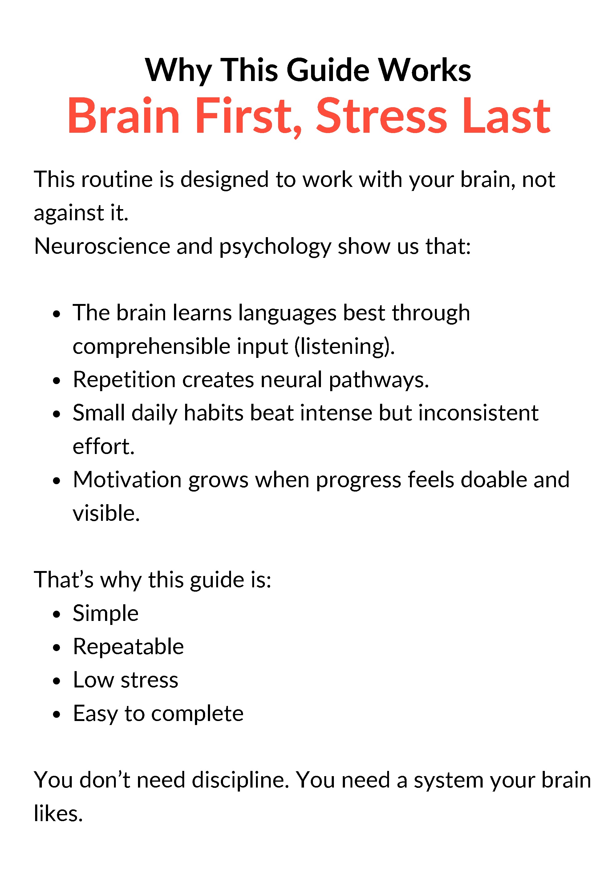 The Complete Spanish Routine for Busy Adults 2.0  - By TRY IT IN SPANISH ACADEMY — page 4