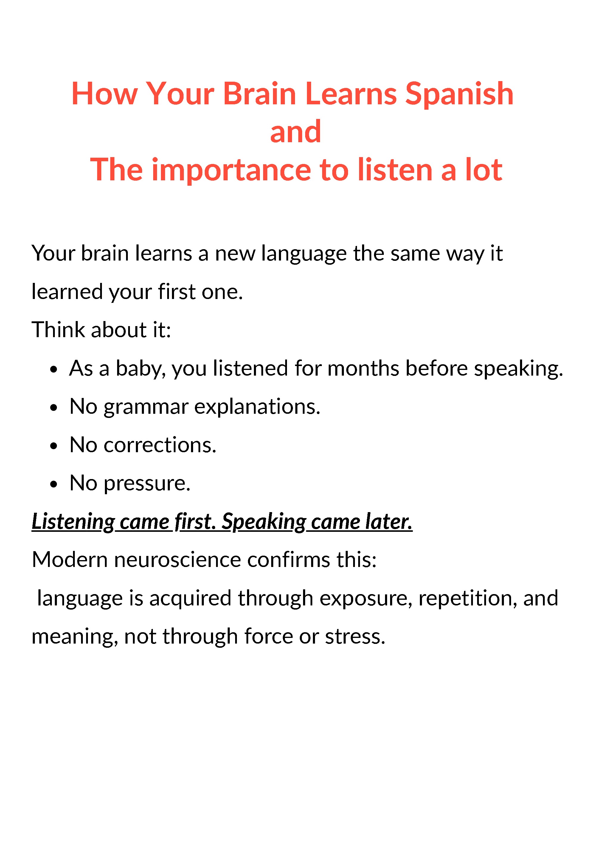 The Complete Spanish Routine for Busy Adults 2.0  - By TRY IT IN SPANISH ACADEMY — page 9