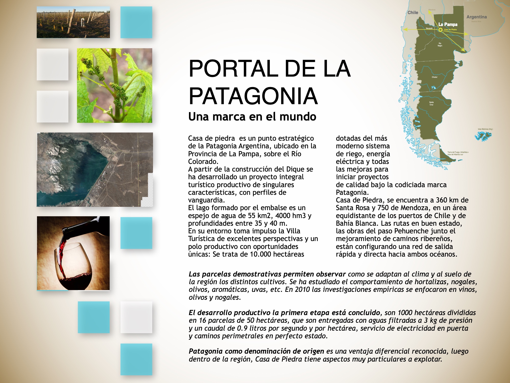 Casa de Piedra. Portal de la Patagonia. — page 3