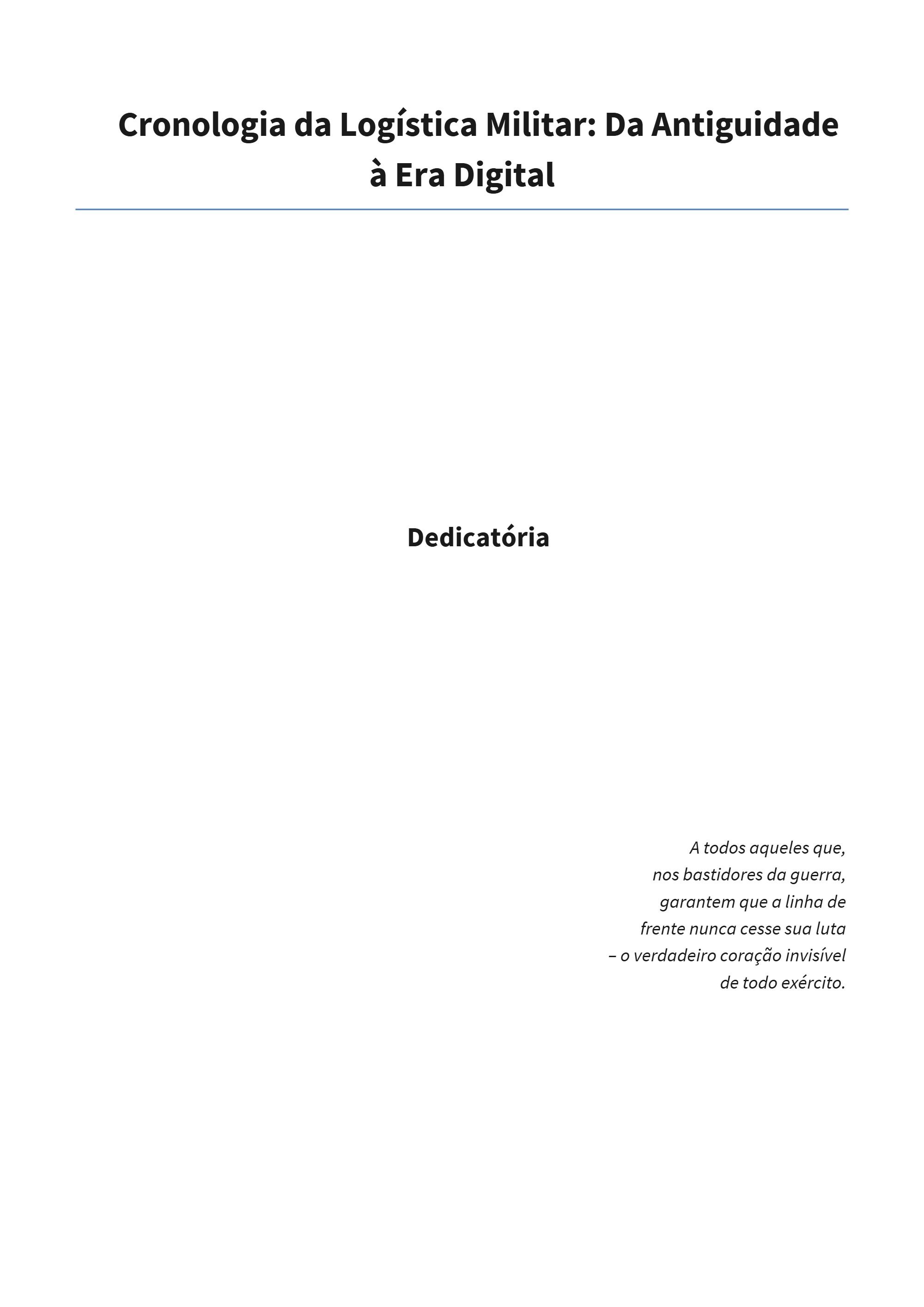 Livro Cronologia da Logística Militar Da Antiguidade à Era Digital (versão final) — page 4