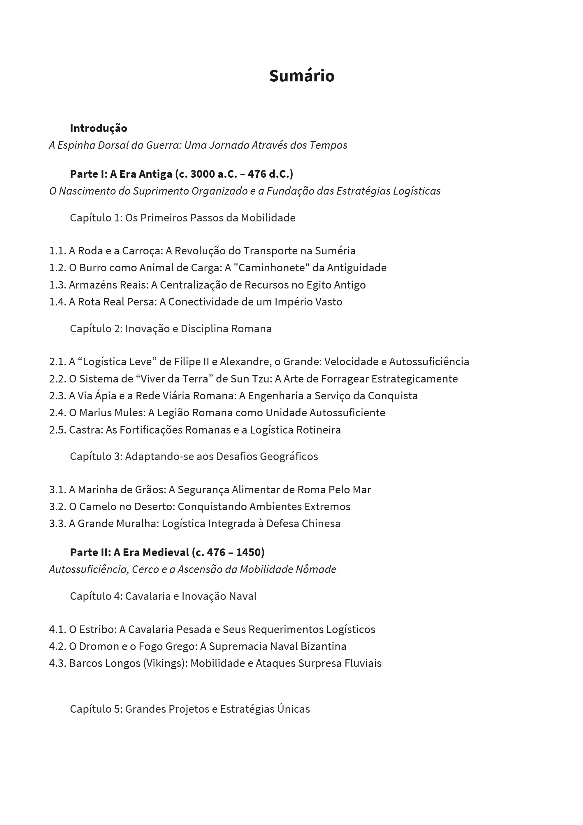 Livro Cronologia da Logística Militar Da Antiguidade à Era Digital (versão final) — page 6