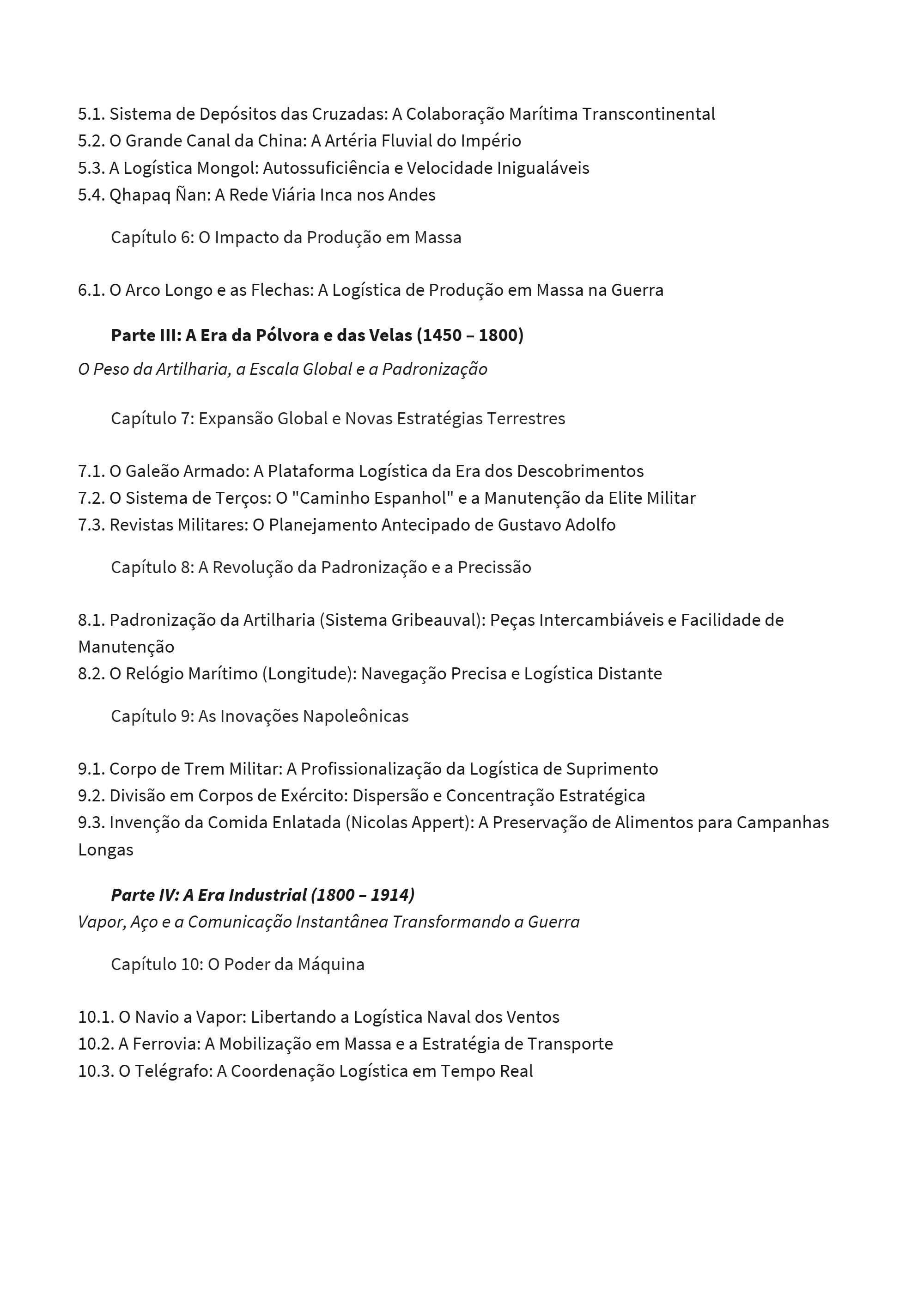 Livro Cronologia da Logística Militar Da Antiguidade à Era Digital (versão final) — page 7
