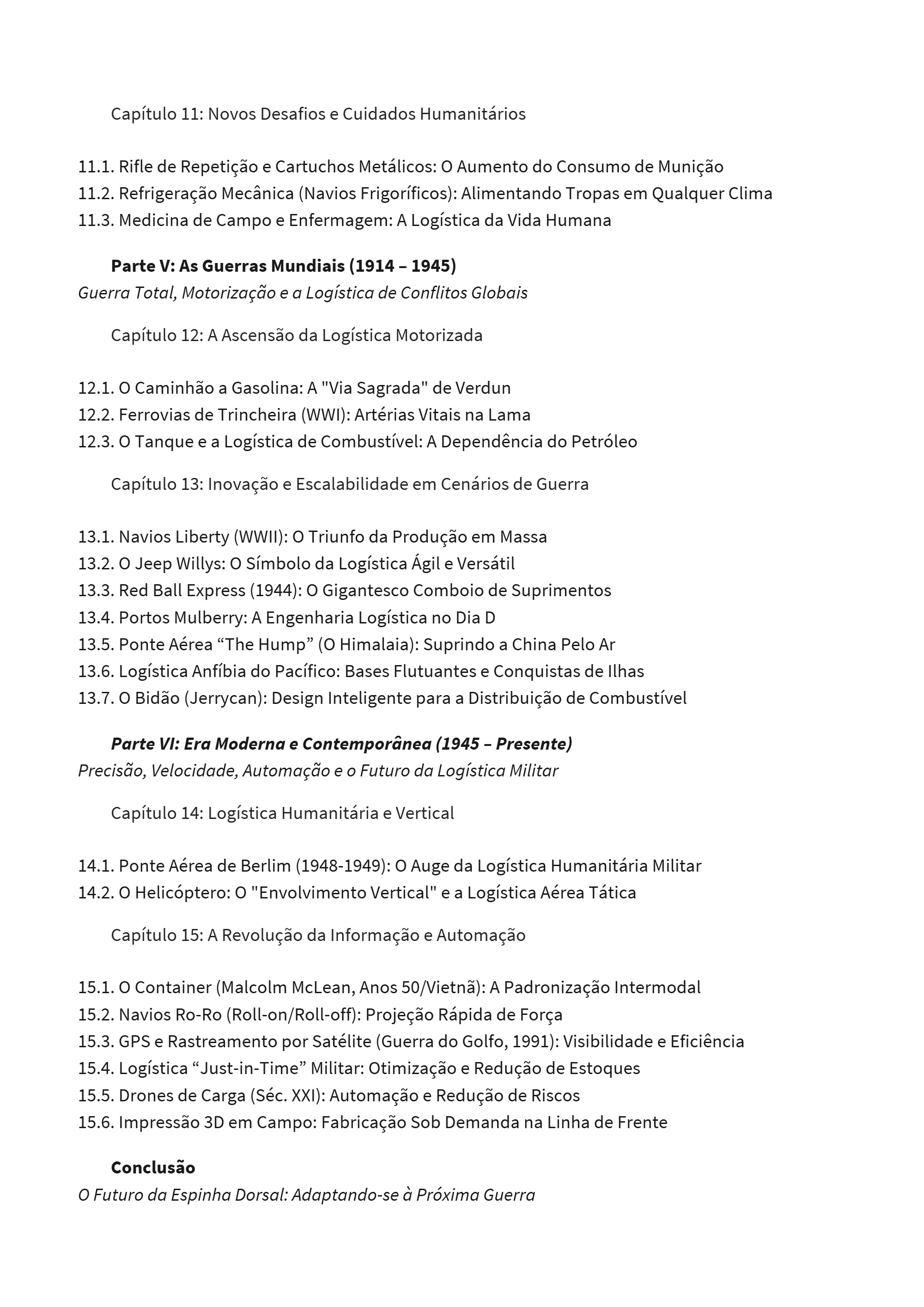 Livro Cronologia da Logística Militar Da Antiguidade à Era Digital (versão final) — page 8
