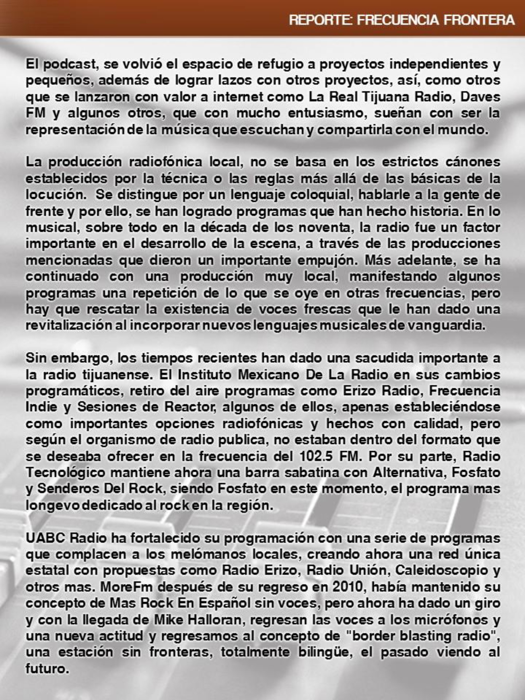 EN TIJUANA HAY ROCK REVISTA - EDICIÓN 85 — page 17