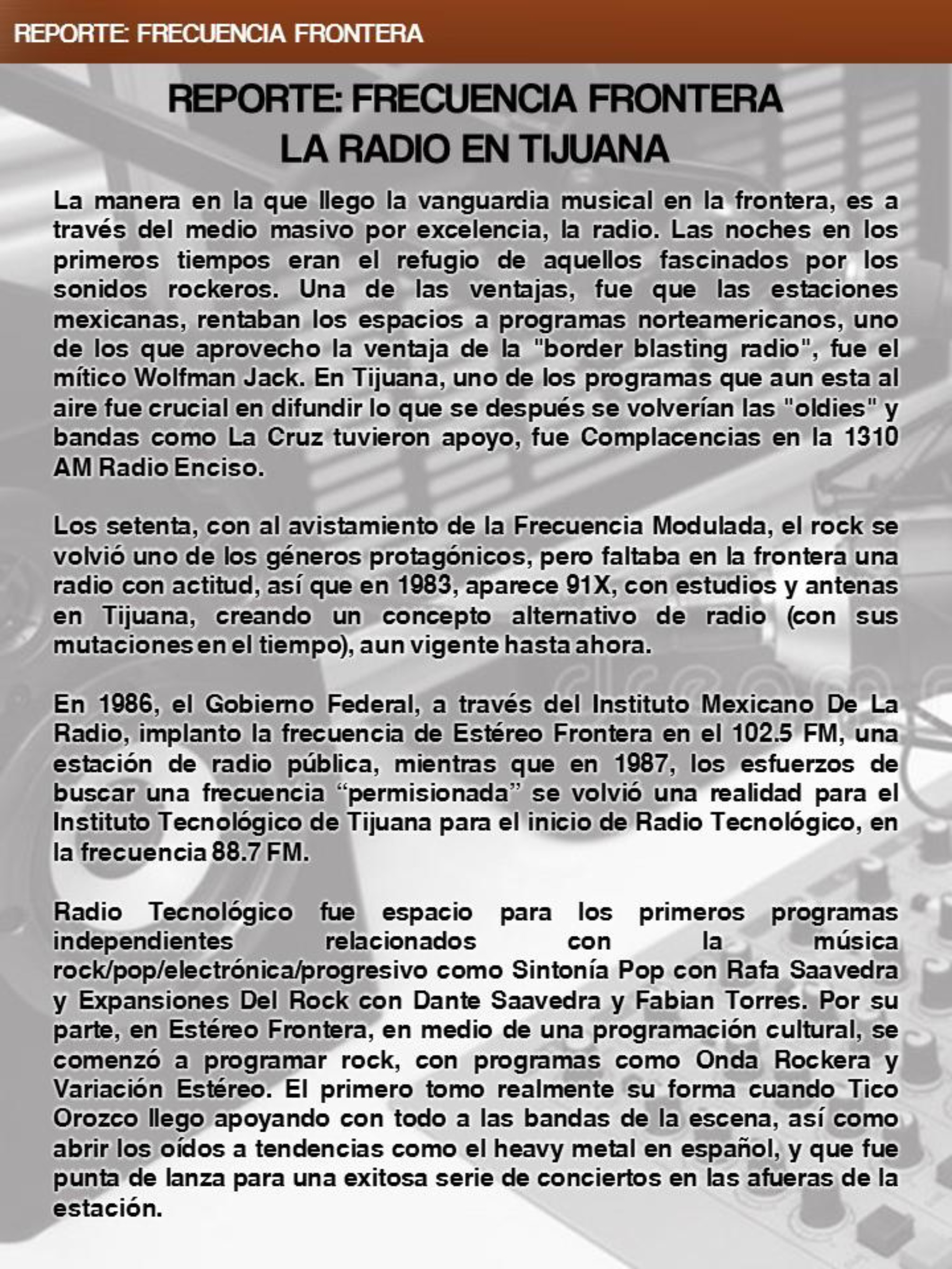 EN TIJUANA HAY ROCK REVISTA - EDICIÓN 85 — page 8