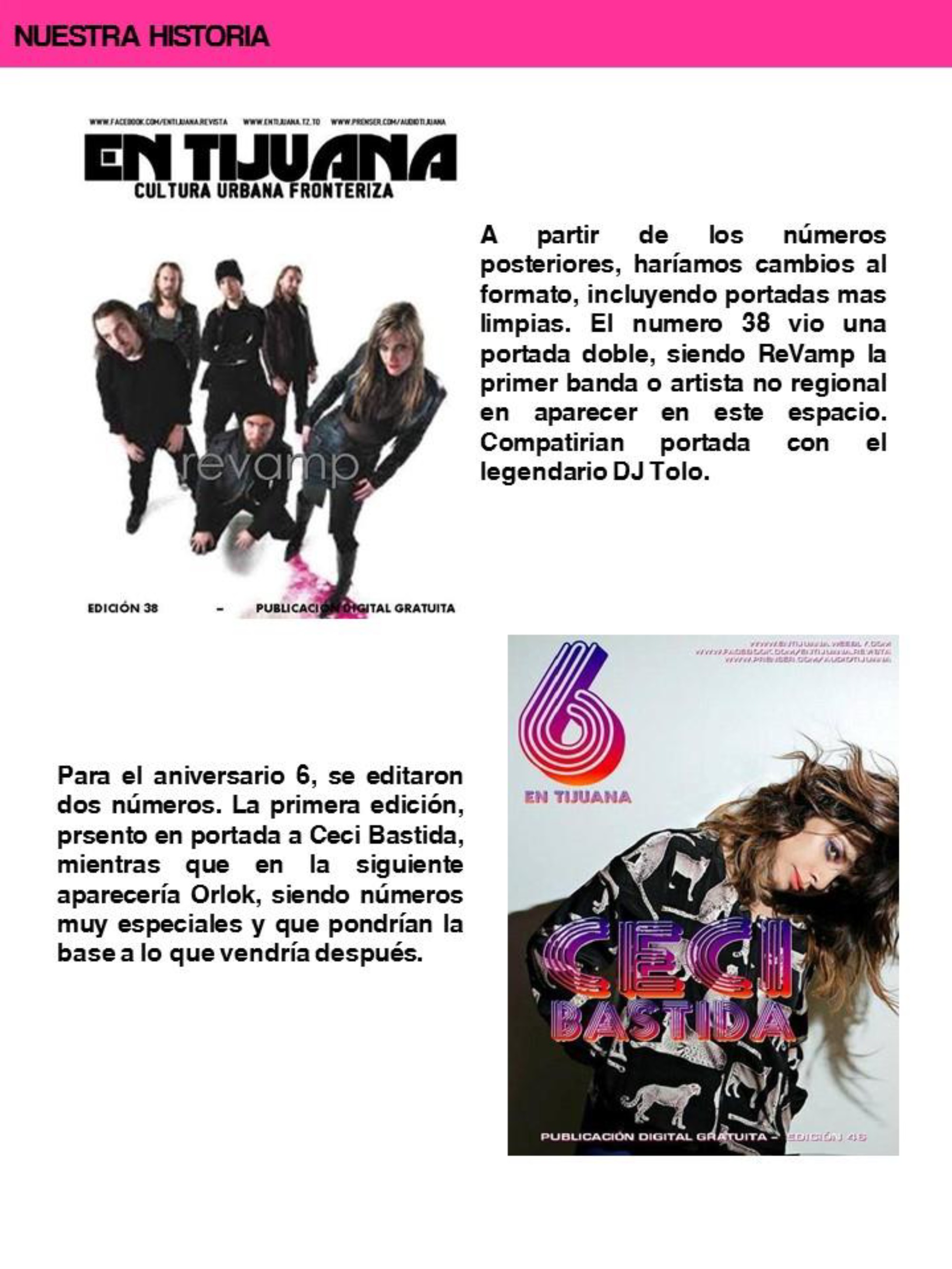 EN TIJUANA HAY ROCK REVISTA - EDICIÓN 87 #10ANIVERSARIO — page 16