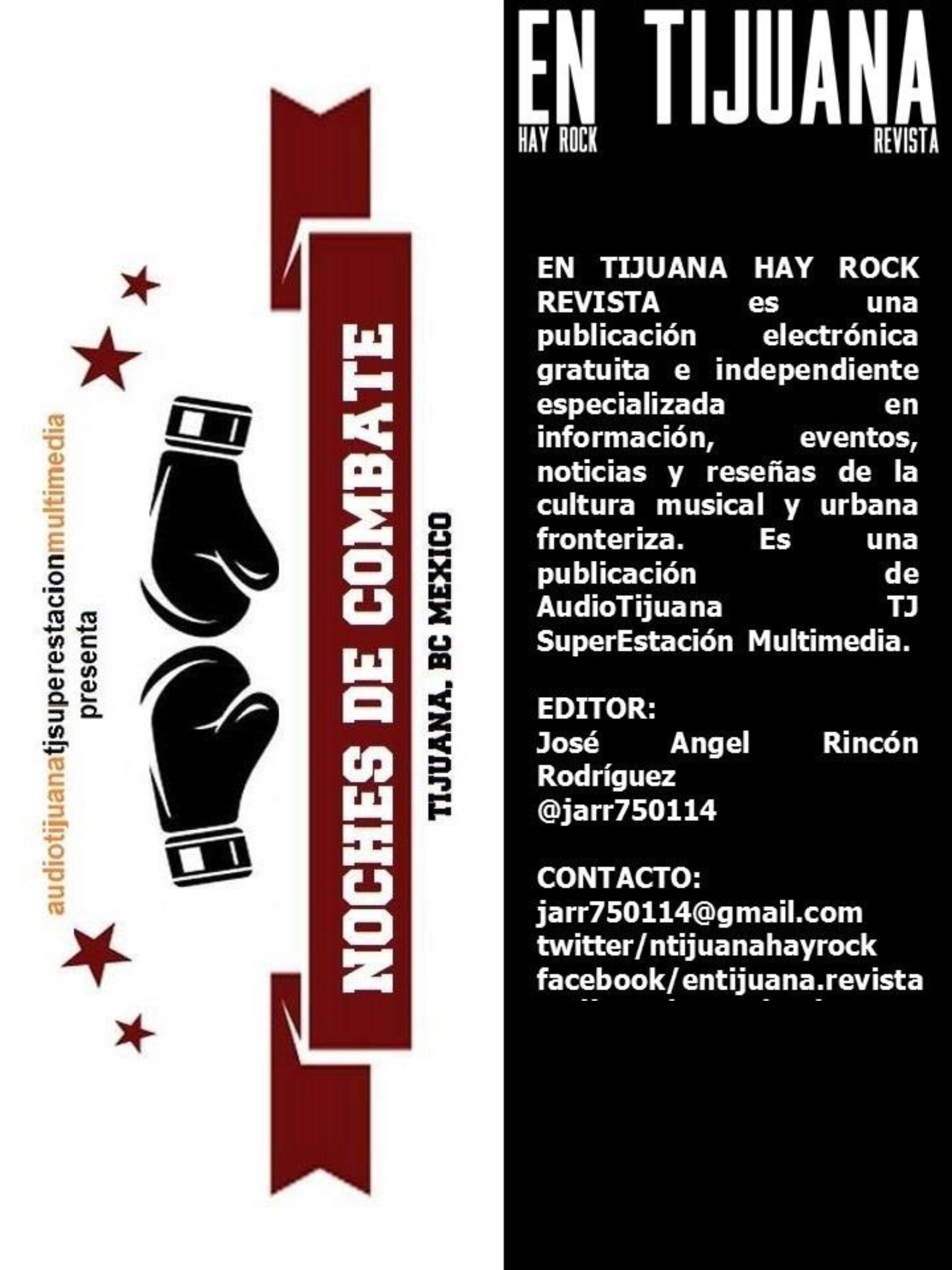 EN TIJUANA HAY ROCK REVISTA - EDICIÓN 87 #10ANIVERSARIO — page 5