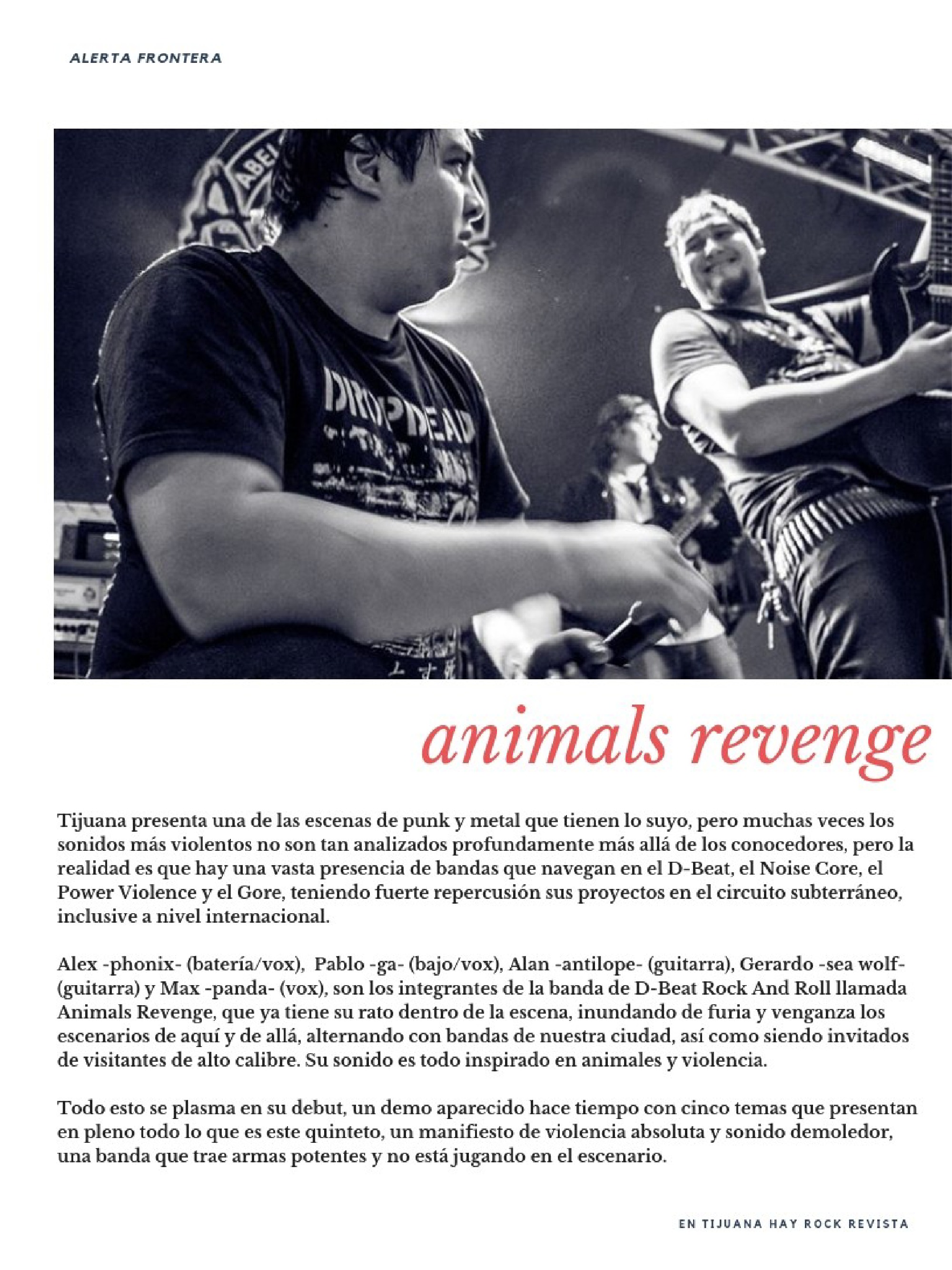 EN TIJUANA HAY ROCK REVISTA - EDICIÓN 91 — page 14