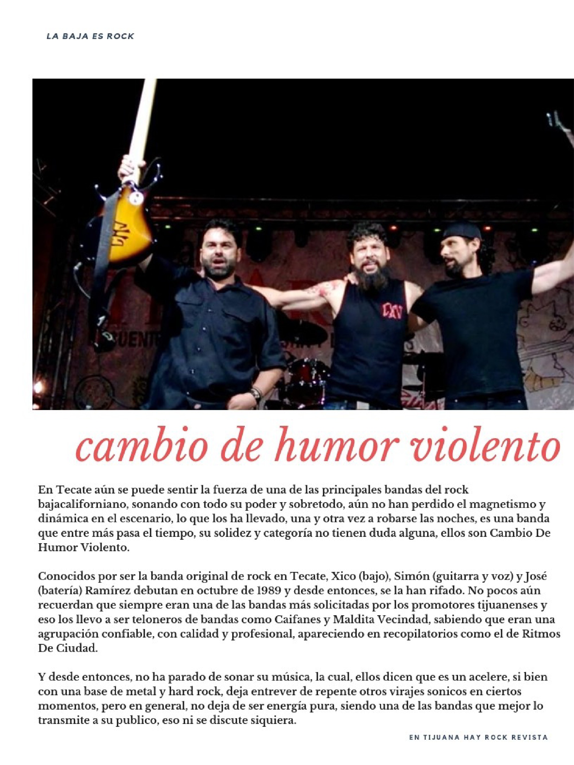 EN TIJUANA HAY ROCK REVISTA - EDICIÓN 91 — page 28
