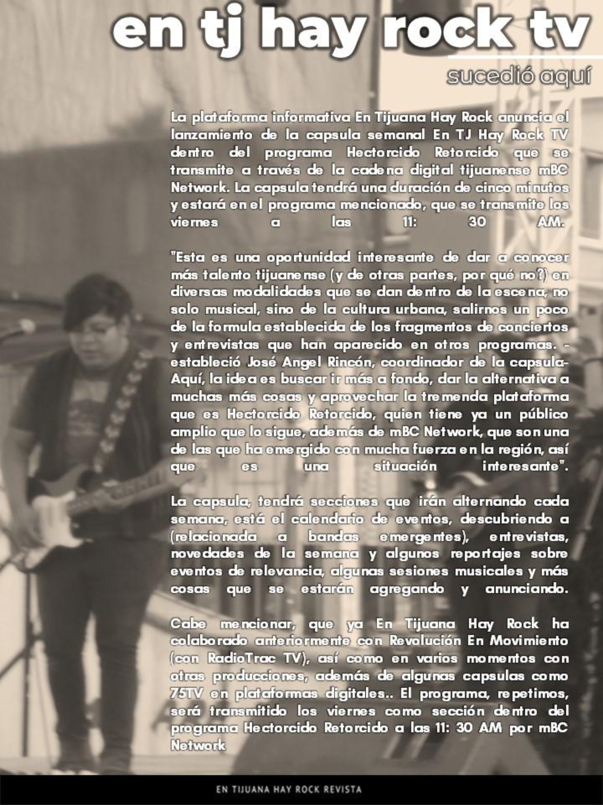 EN TIJUANA HAY ROCK REVISTA- EDICIÓN 96 — page 34