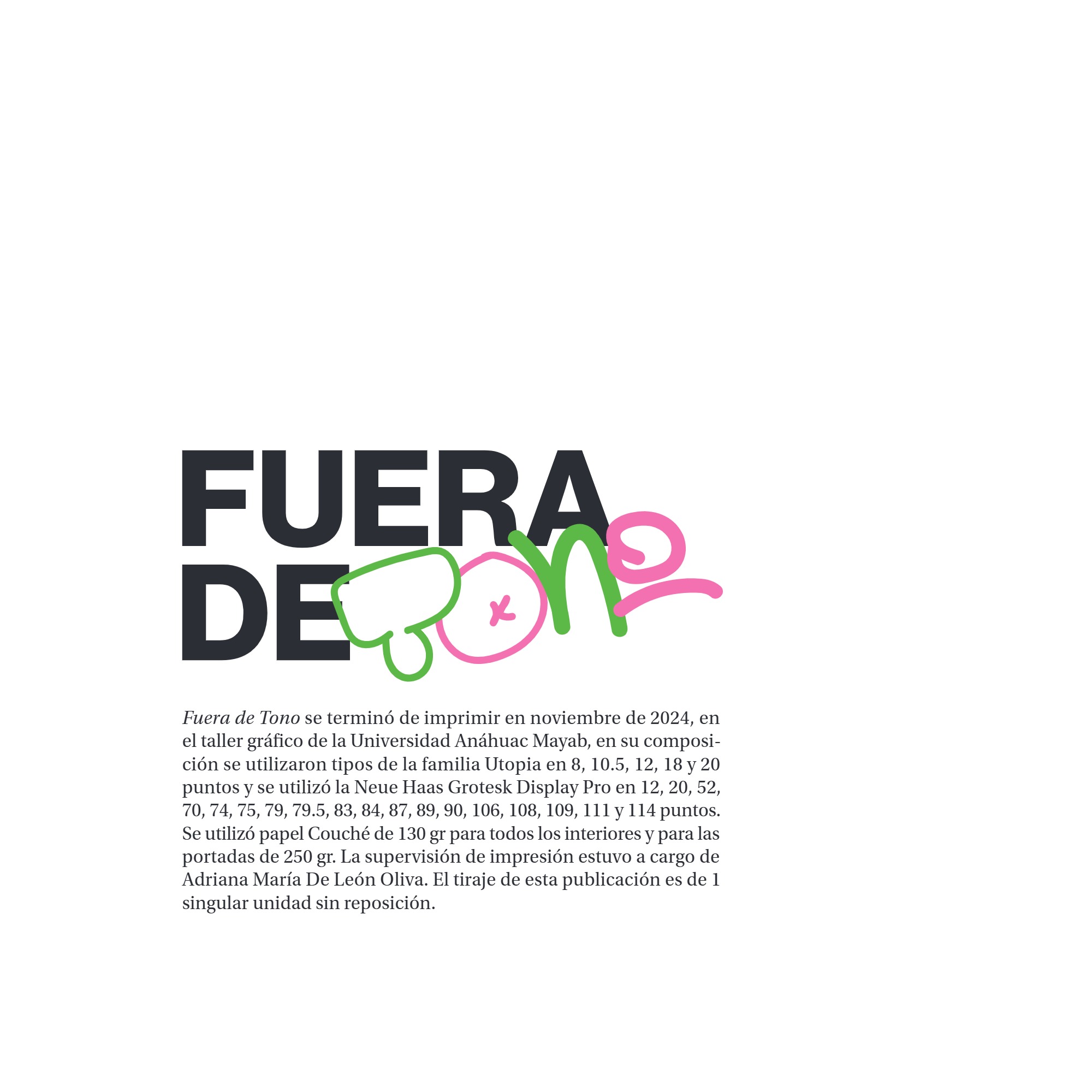 Fuera de Tono — page 61