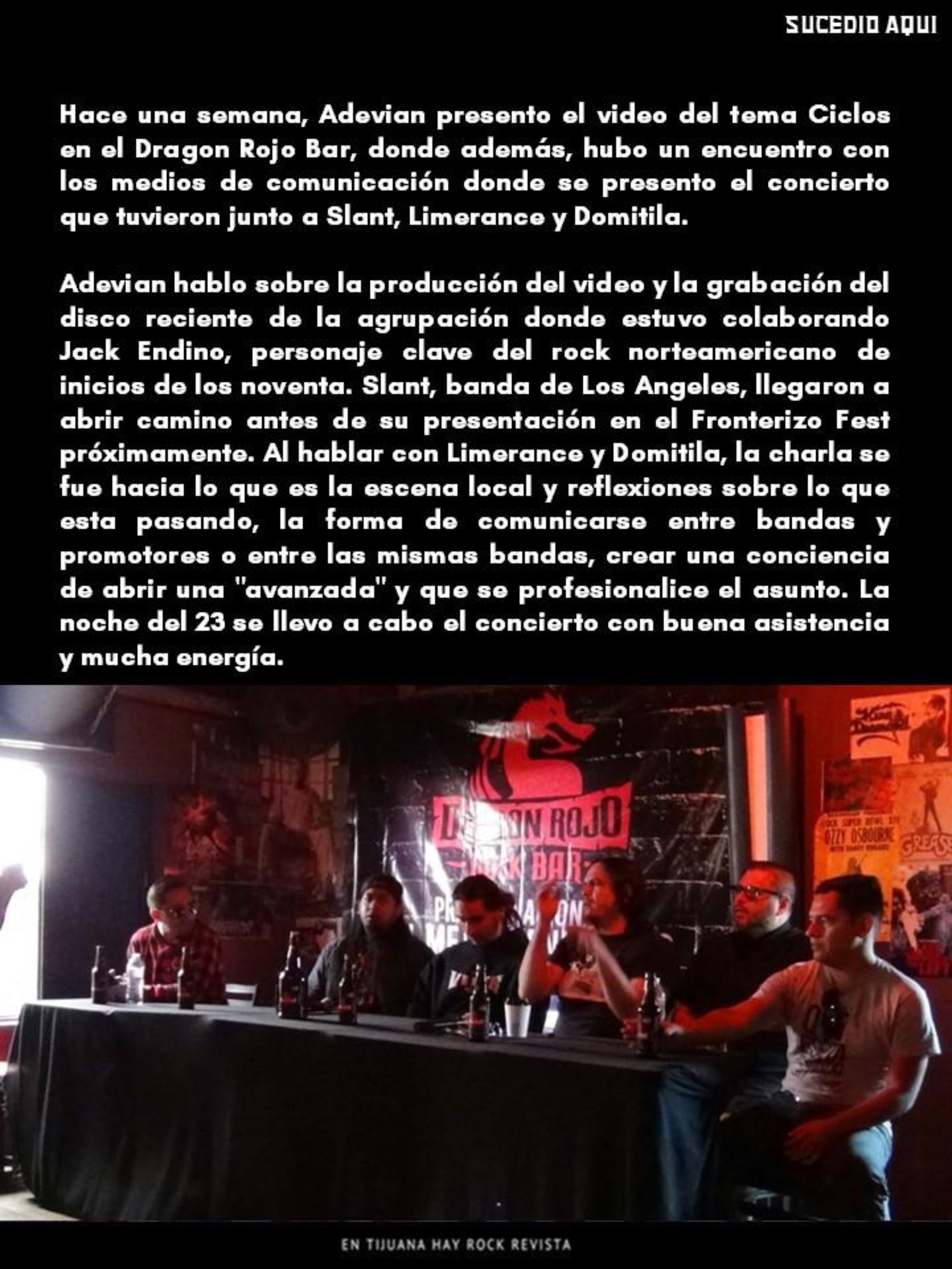 EN TIJUANA HAY ROCK REVISTA - EDICIÓN 98 — page 34