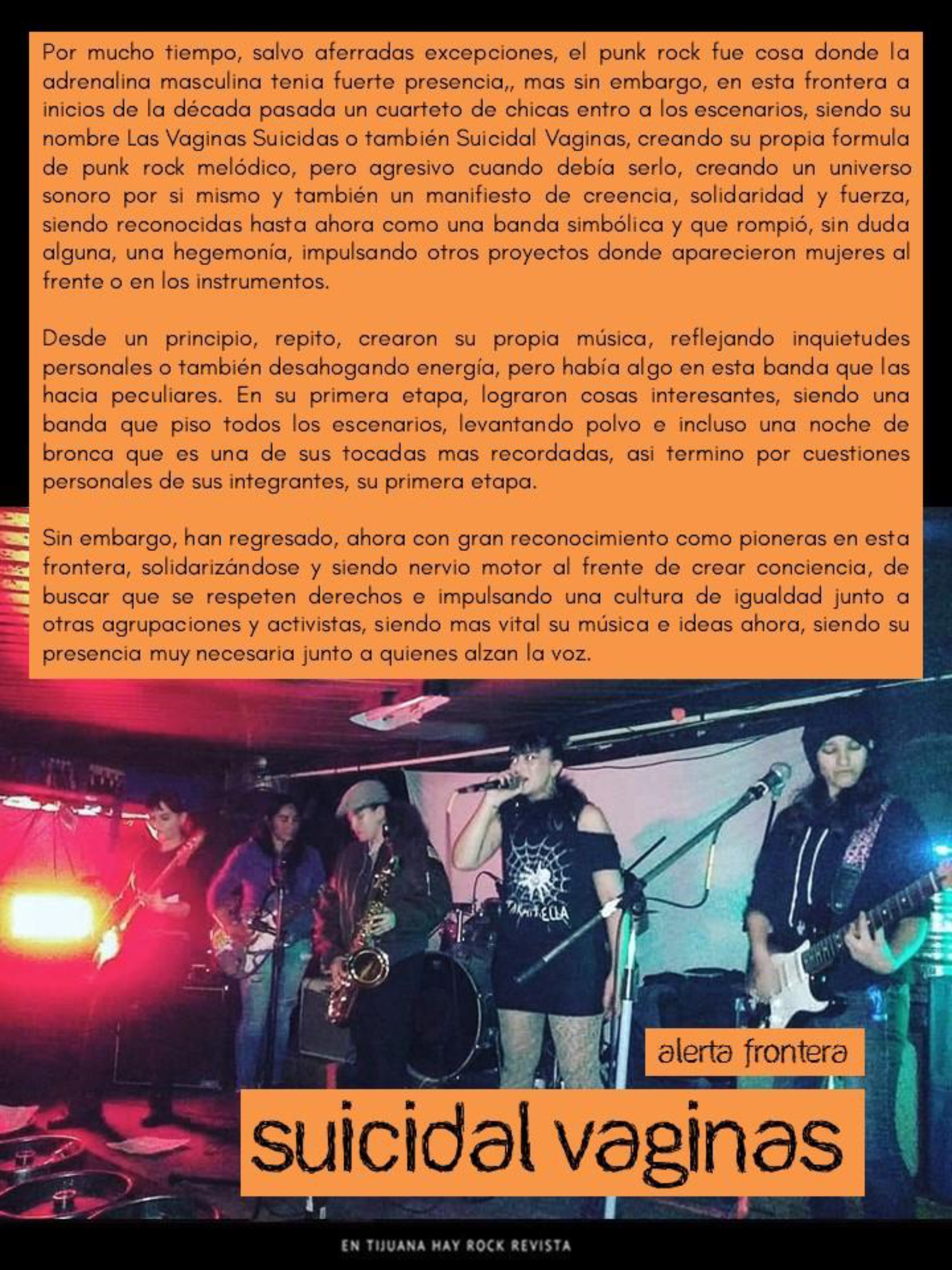 EN TIJUANA HAY ROCK REVISTA - EDICIÓN 99 — page 12