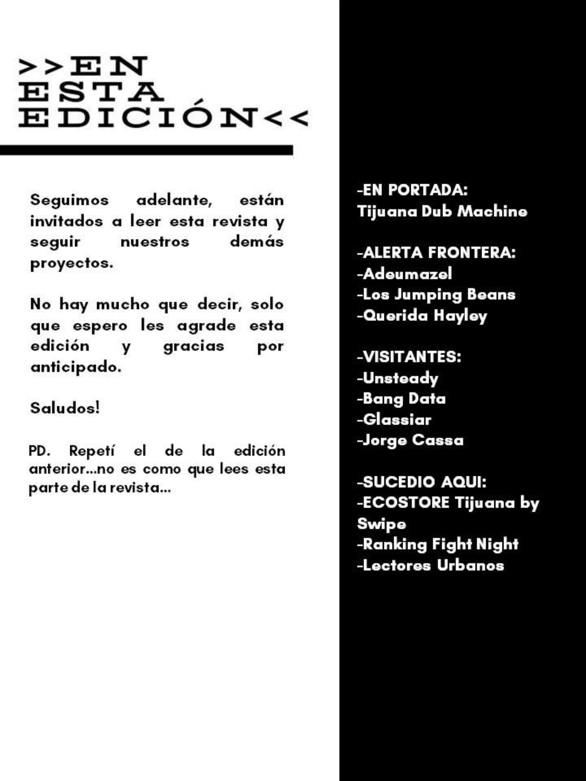 EN TIJUANA HAY ROCK REVISTA - EDICIÓN 99 — page 5