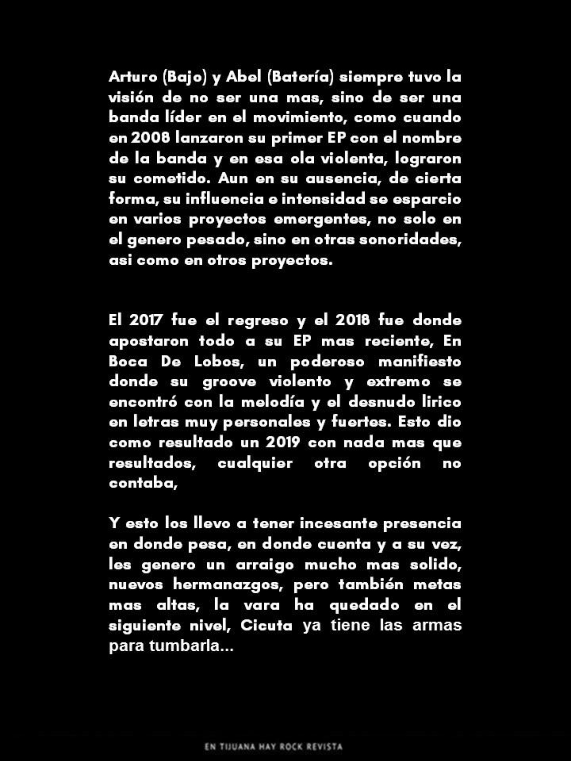 EN TIJUANA HAY ROCK REVISTA - EDICIÓN 102 — page 16