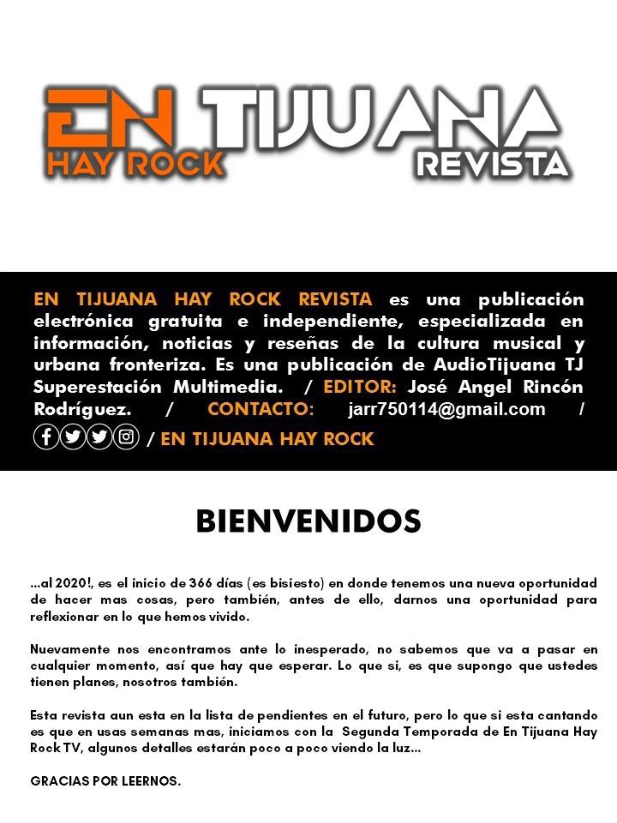 EN TIJUANA HAY ROCK REVISTA - EDICIÓN 102 — page 5