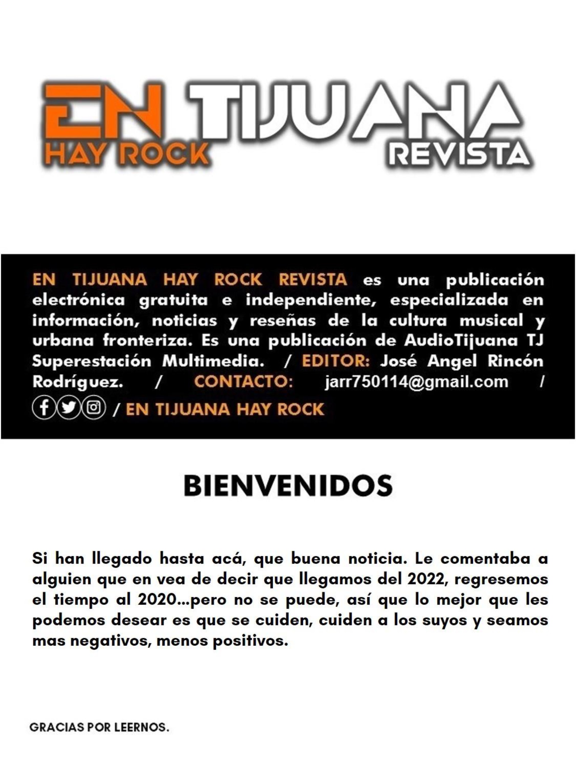 EN TIJUANA HAY ROCK REVISTA - EDICION 108 — page 5