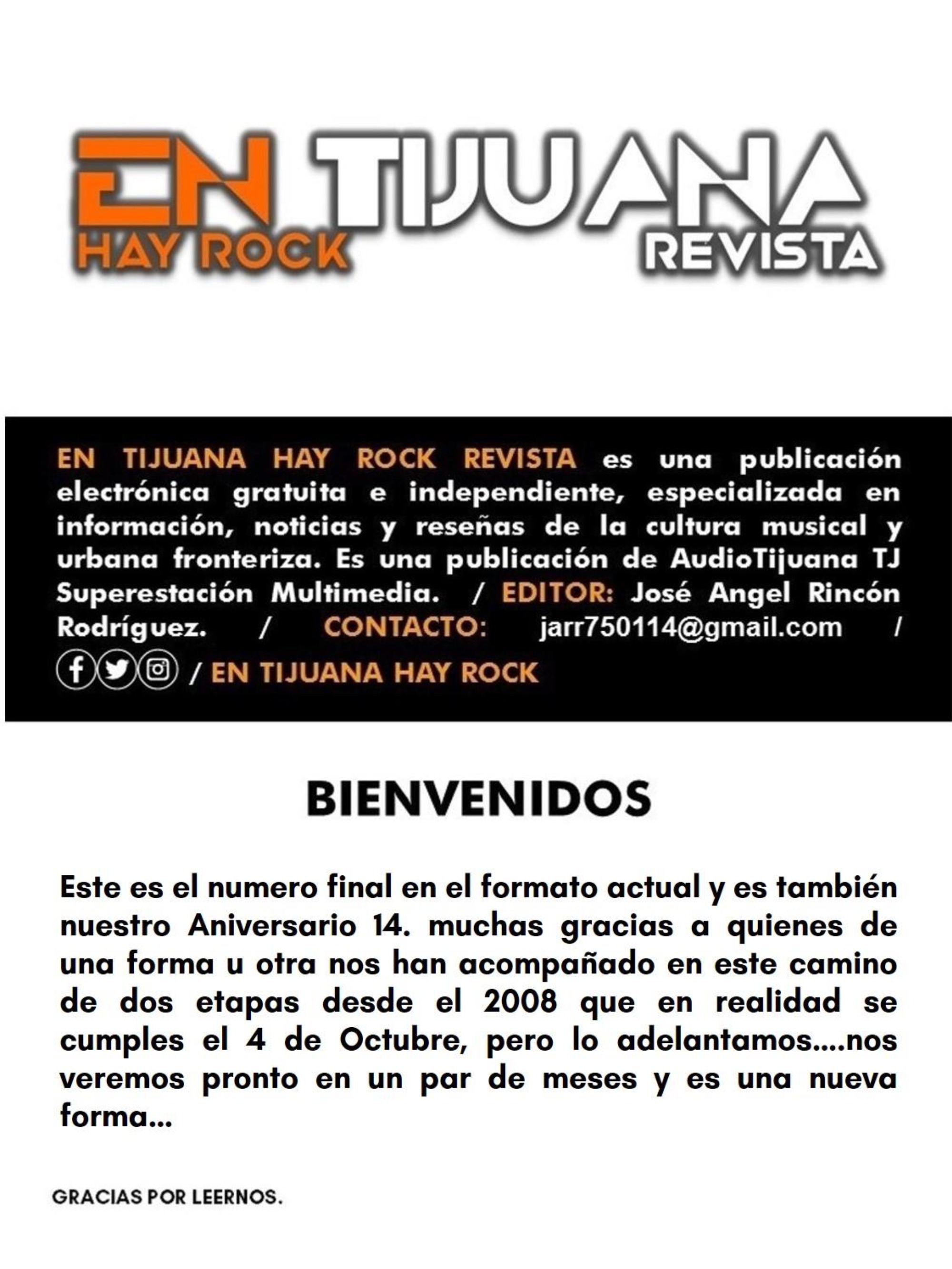 EN TIJUANA HAY ROCK REVISTA - EDICION 112 — page 5