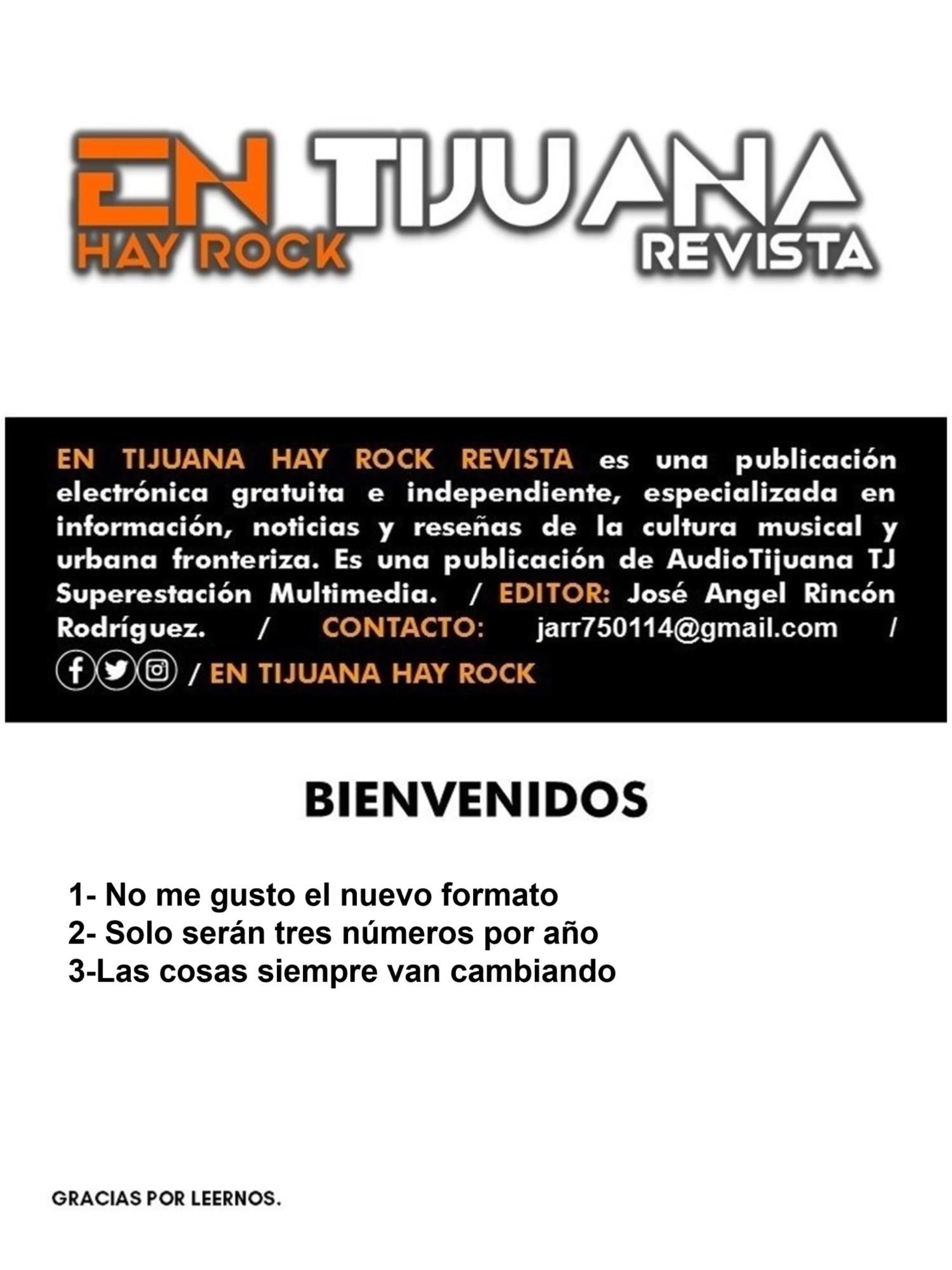 EN TIJUANA HAY ROCK REVISTA - EDICION 114 — page 5