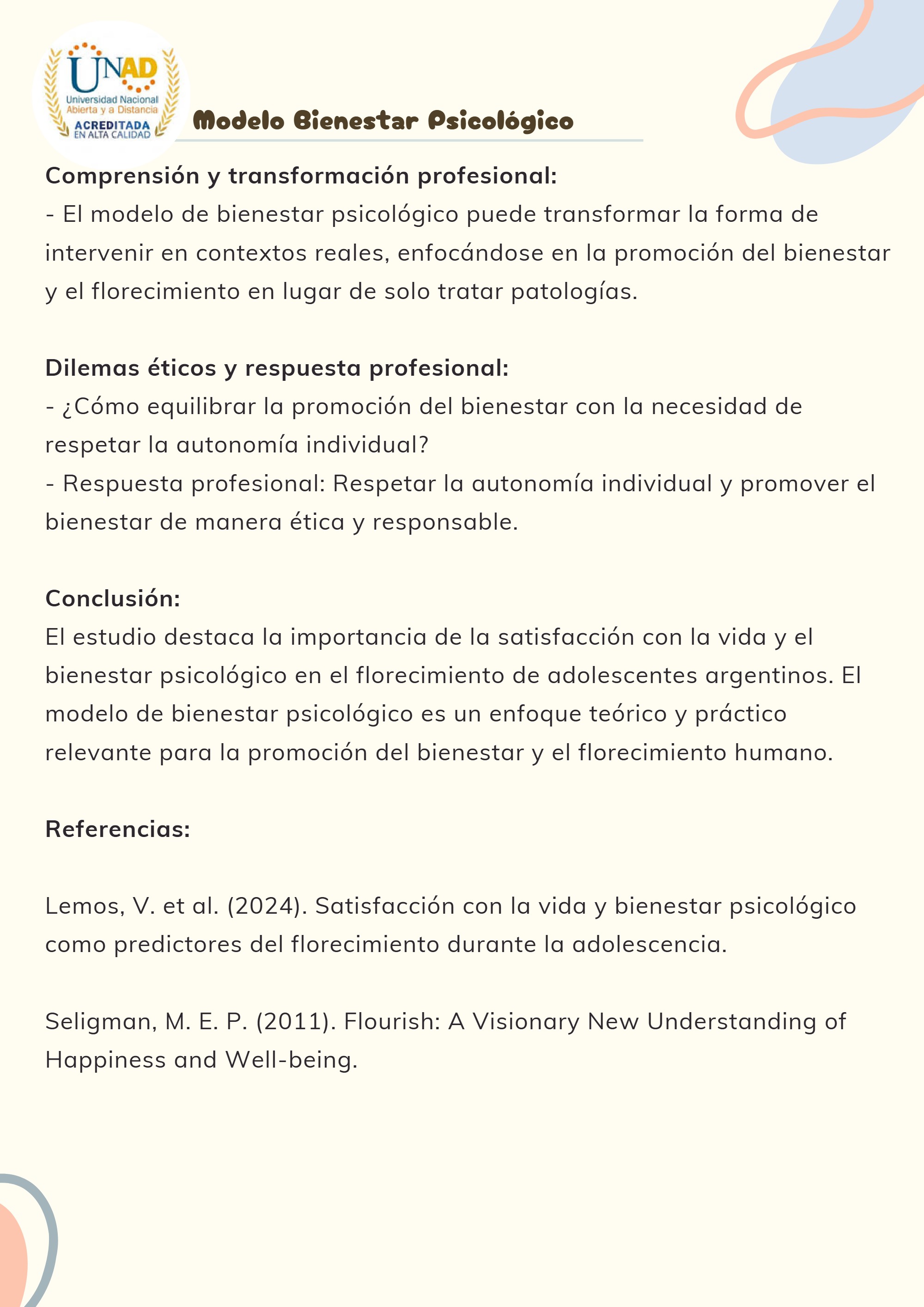 Análisis de modelos de intervención en contextos psicológicos actuales — page 16