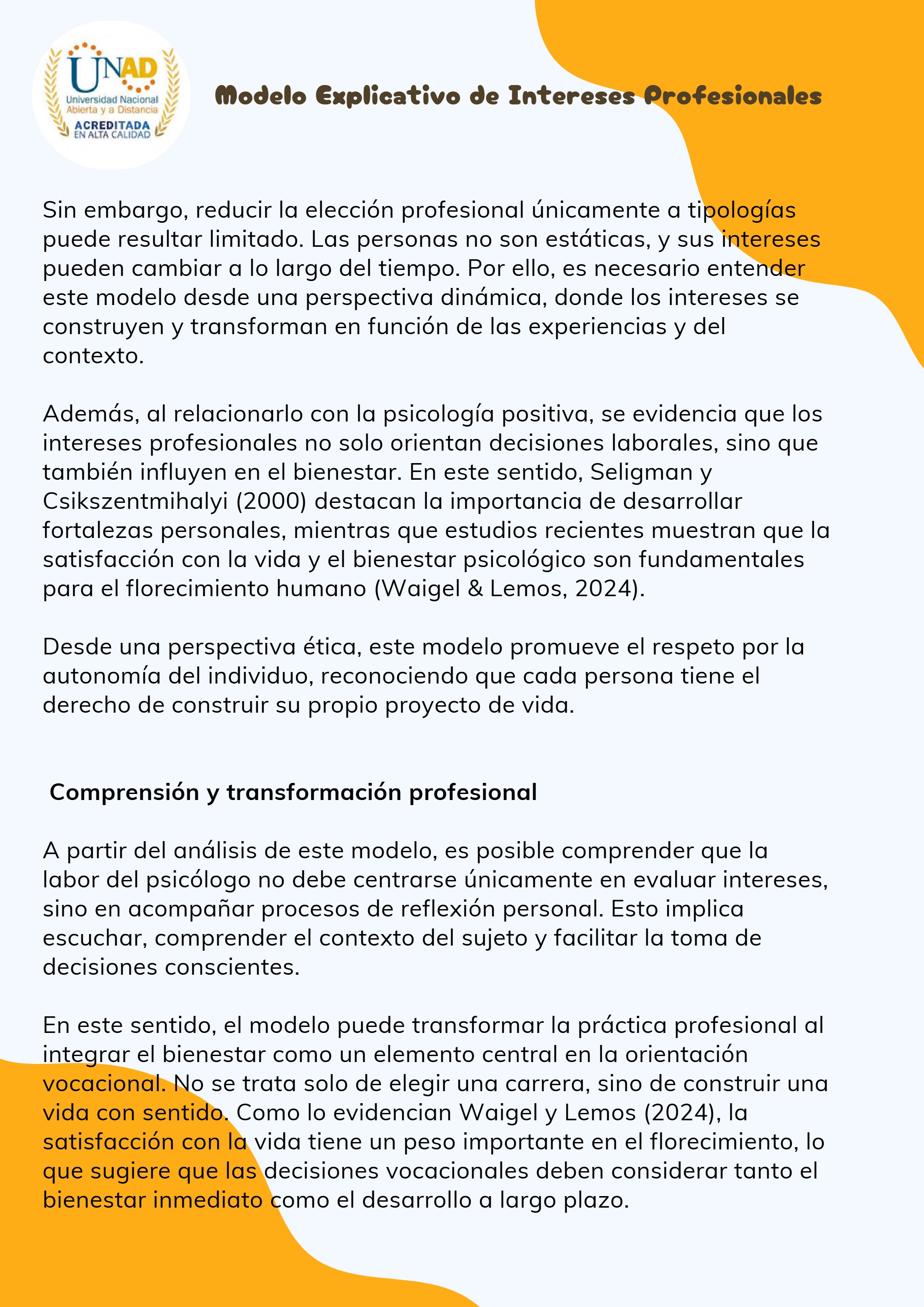 Análisis de modelos de intervención en contextos psicológicos actuales — page 20