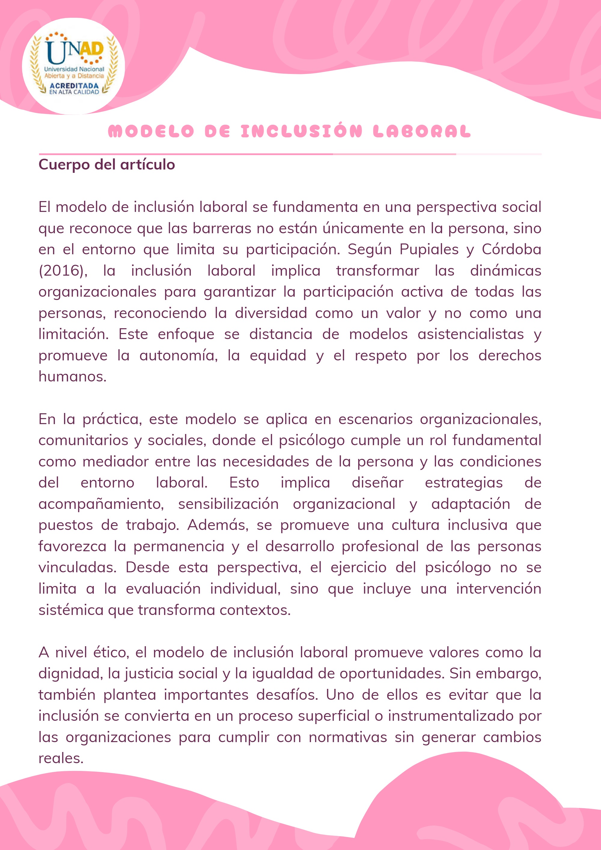 Análisis de modelos de intervención en contextos psicológicos actuales — page 5