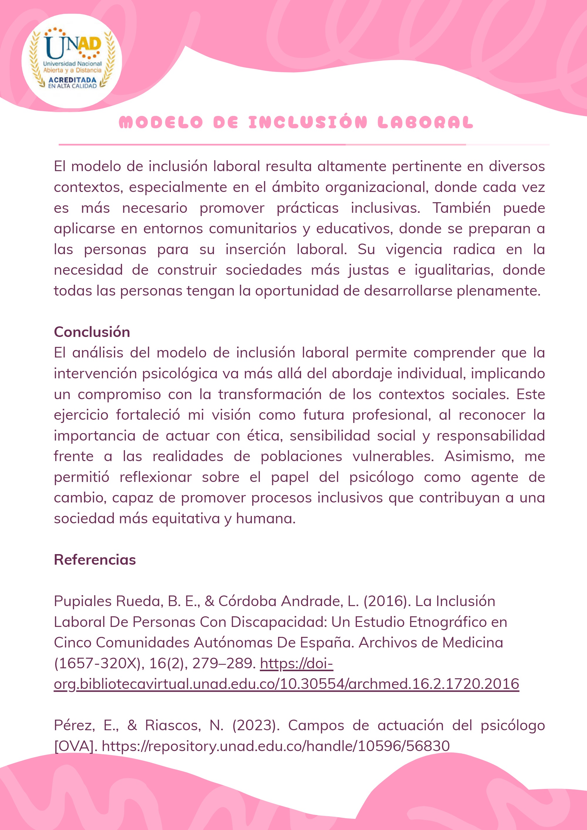 Análisis de modelos de intervención en contextos psicológicos actuales — page 7