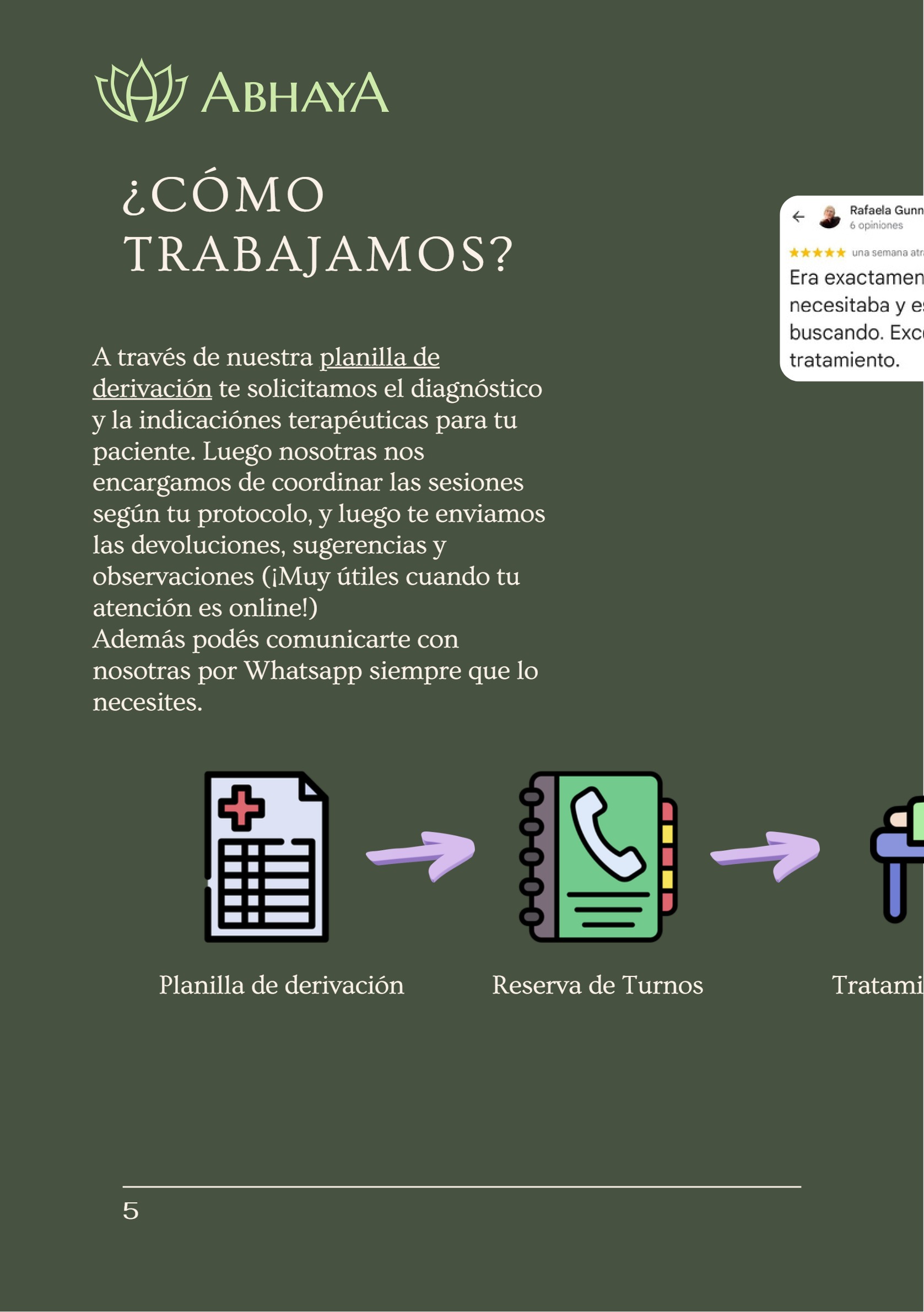 Brochure para médicos — page 6