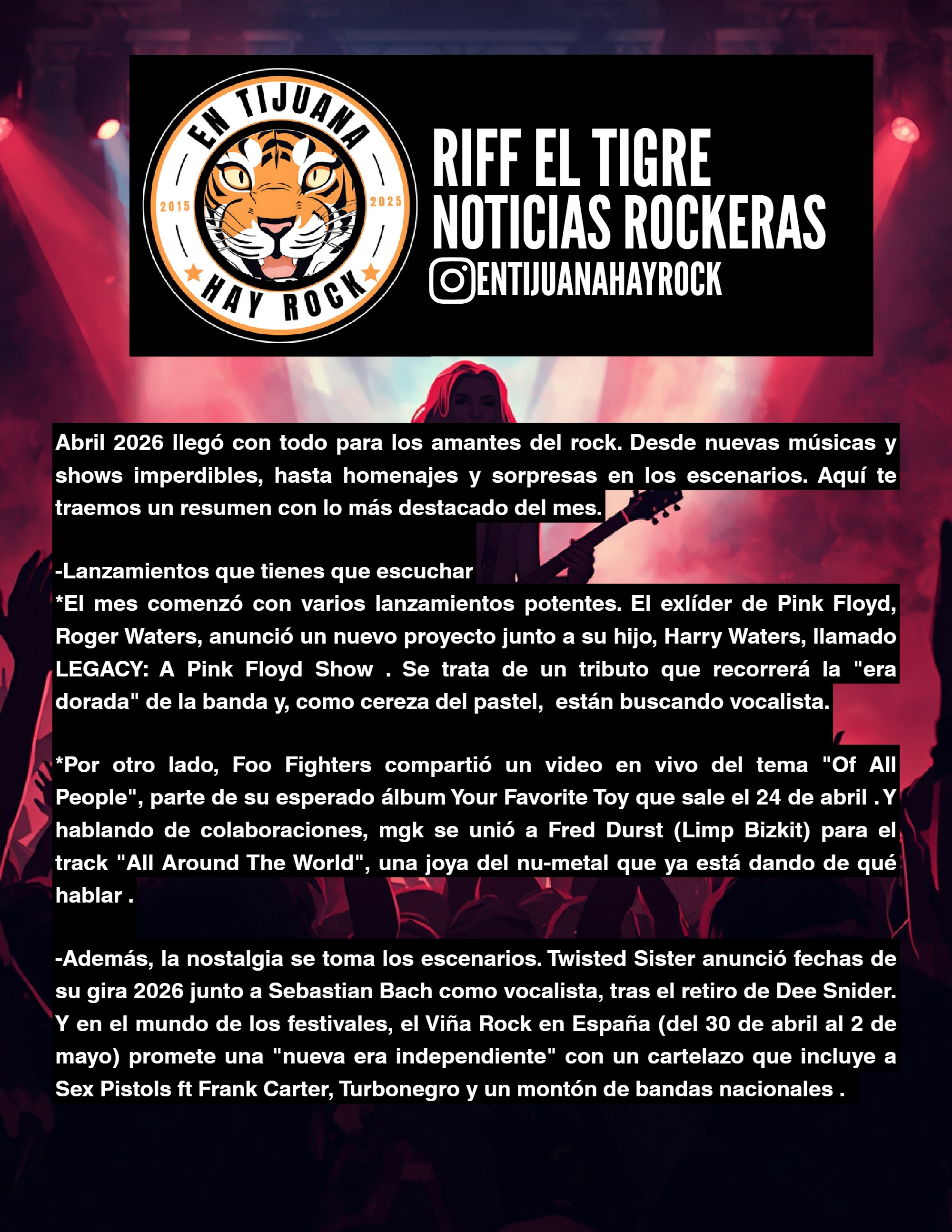 EN TIJUANA HAY ROCK REVISTA - EDICION 115 — page 36