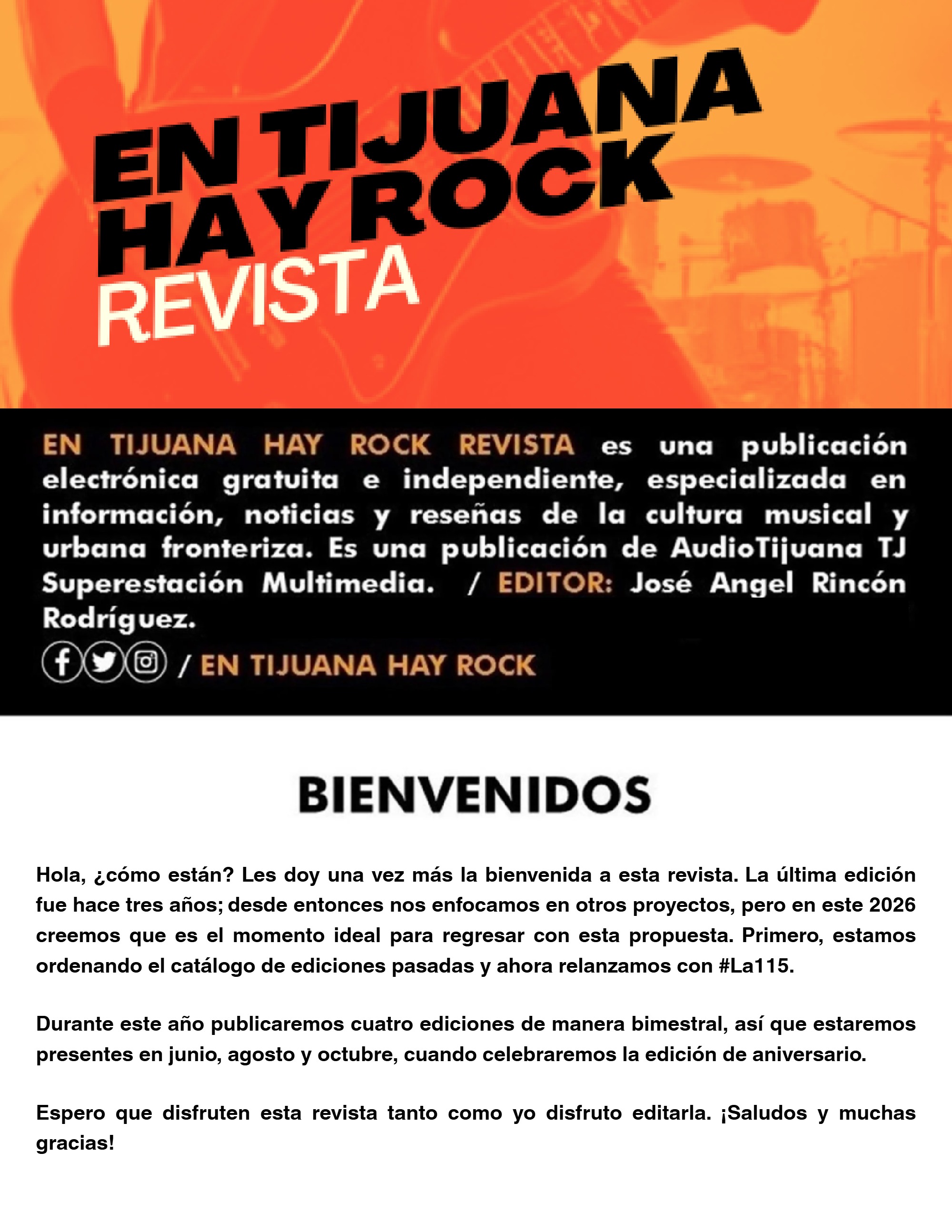 EN TIJUANA HAY ROCK REVISTA - EDICION 115 — page 7