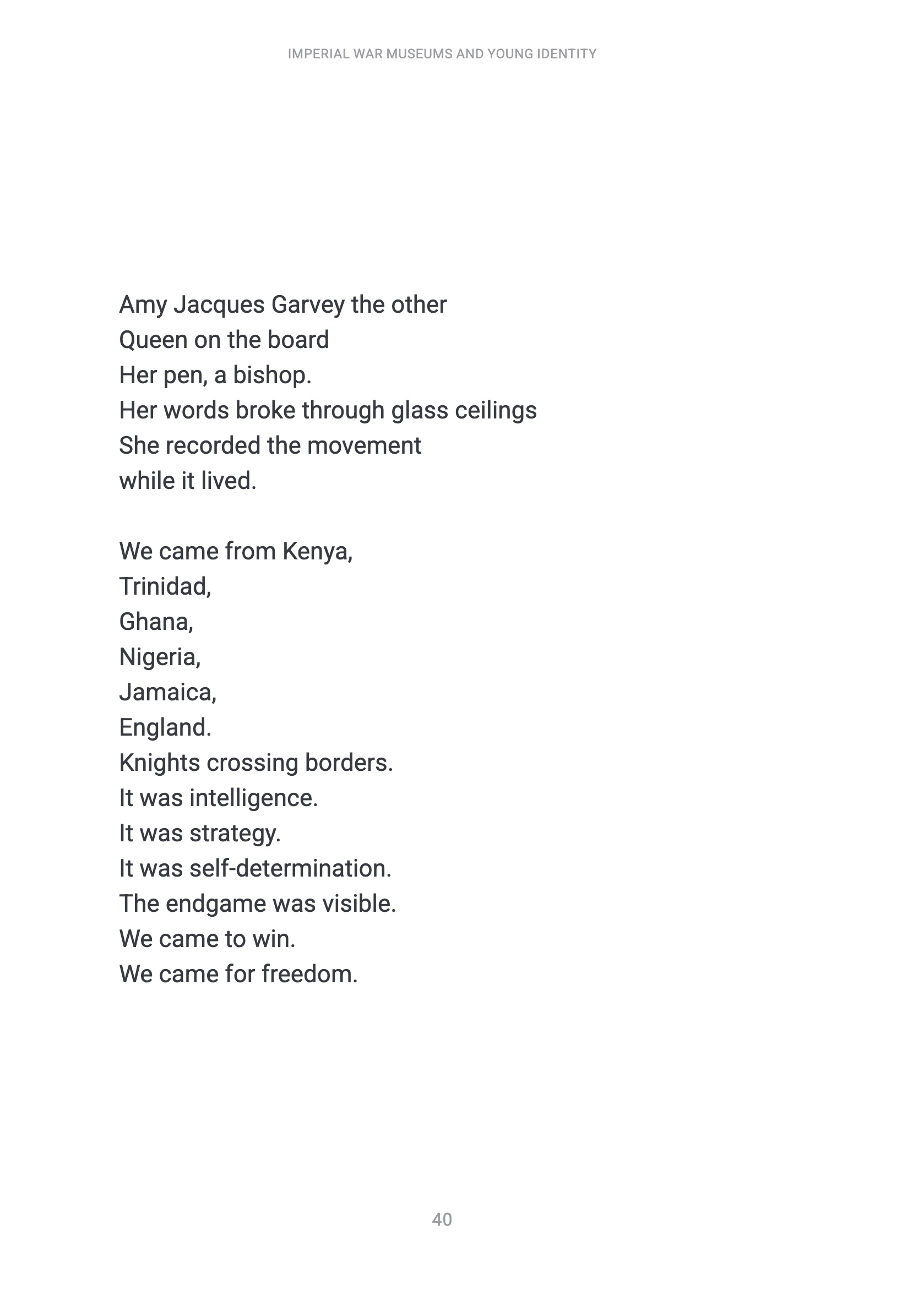 The Roads We Walked - The Fifth Pan-African Congress — page 40