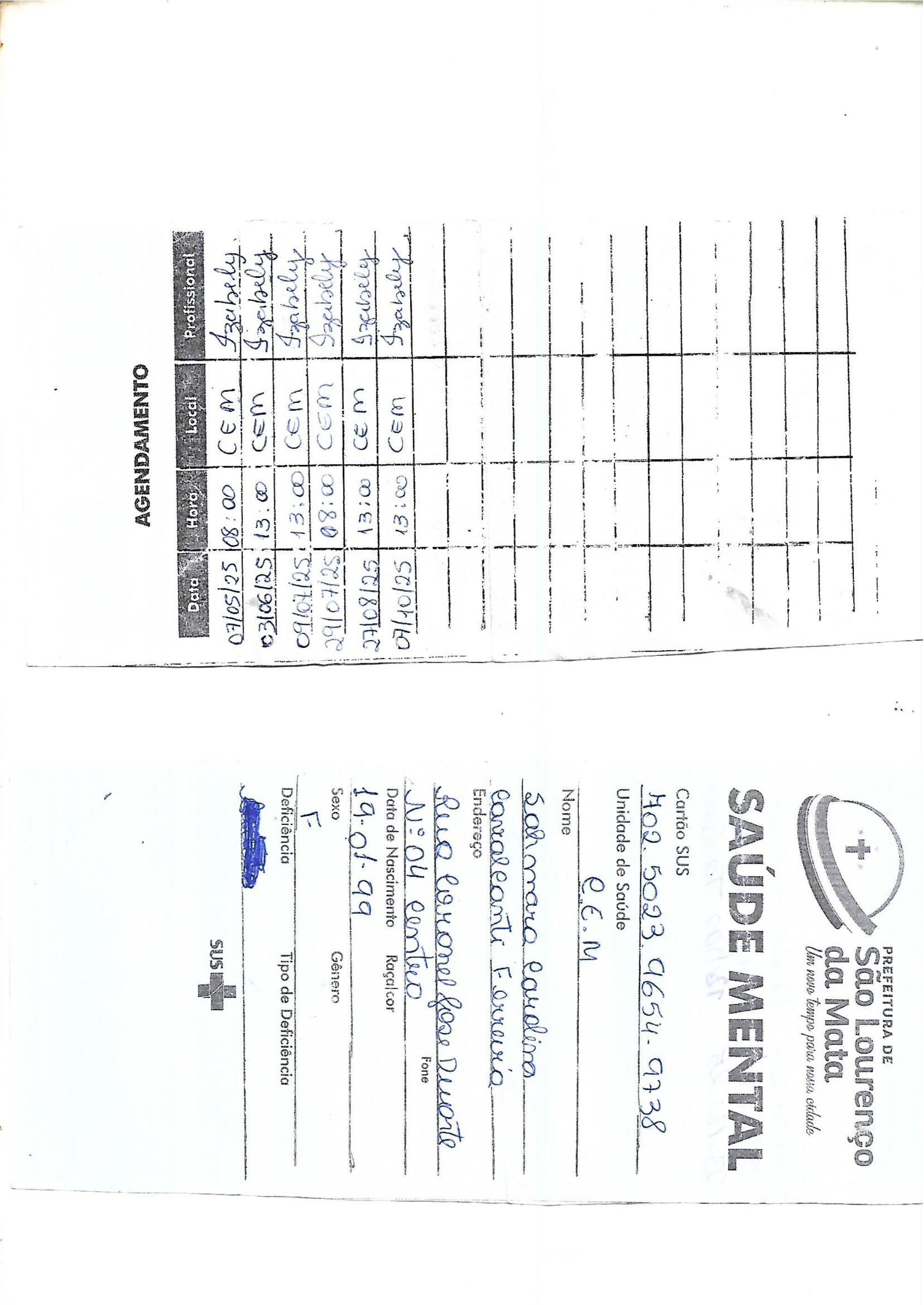 Relatório e Documentos Médicos Sahmara Carolina 2.0 — page 14