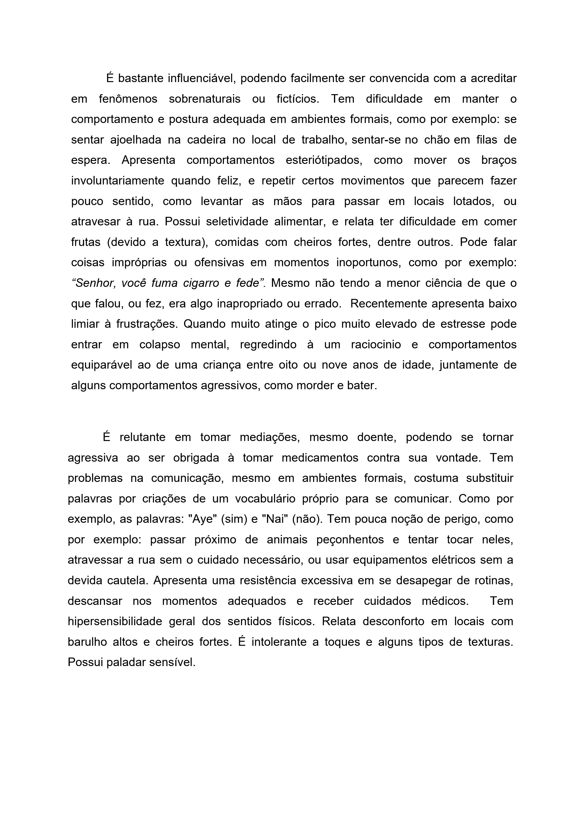 Relatório e Documentos Médicos Sahmara Carolina 2.0 — page 4