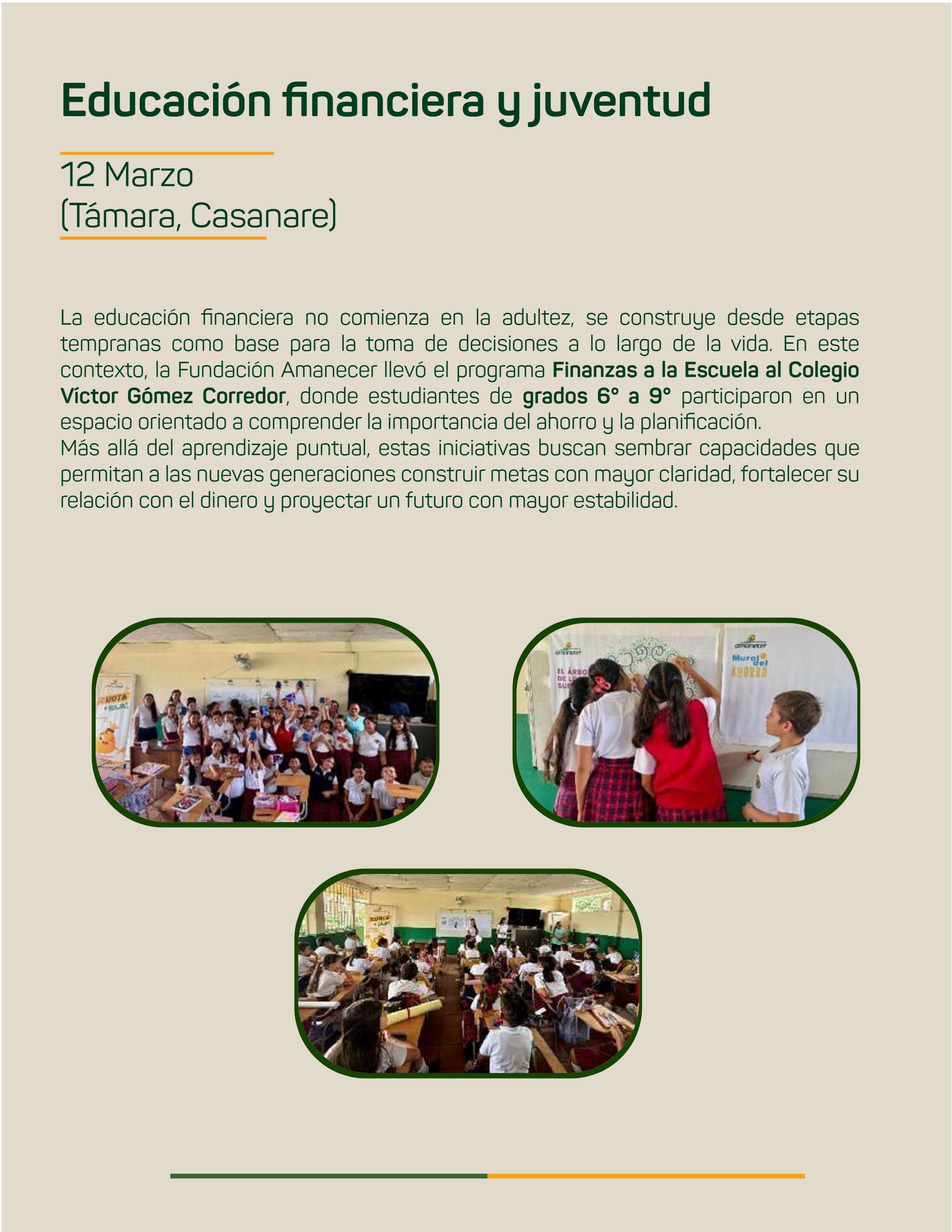 Boletín_Bimensual_Fundación Amanecer — page 15