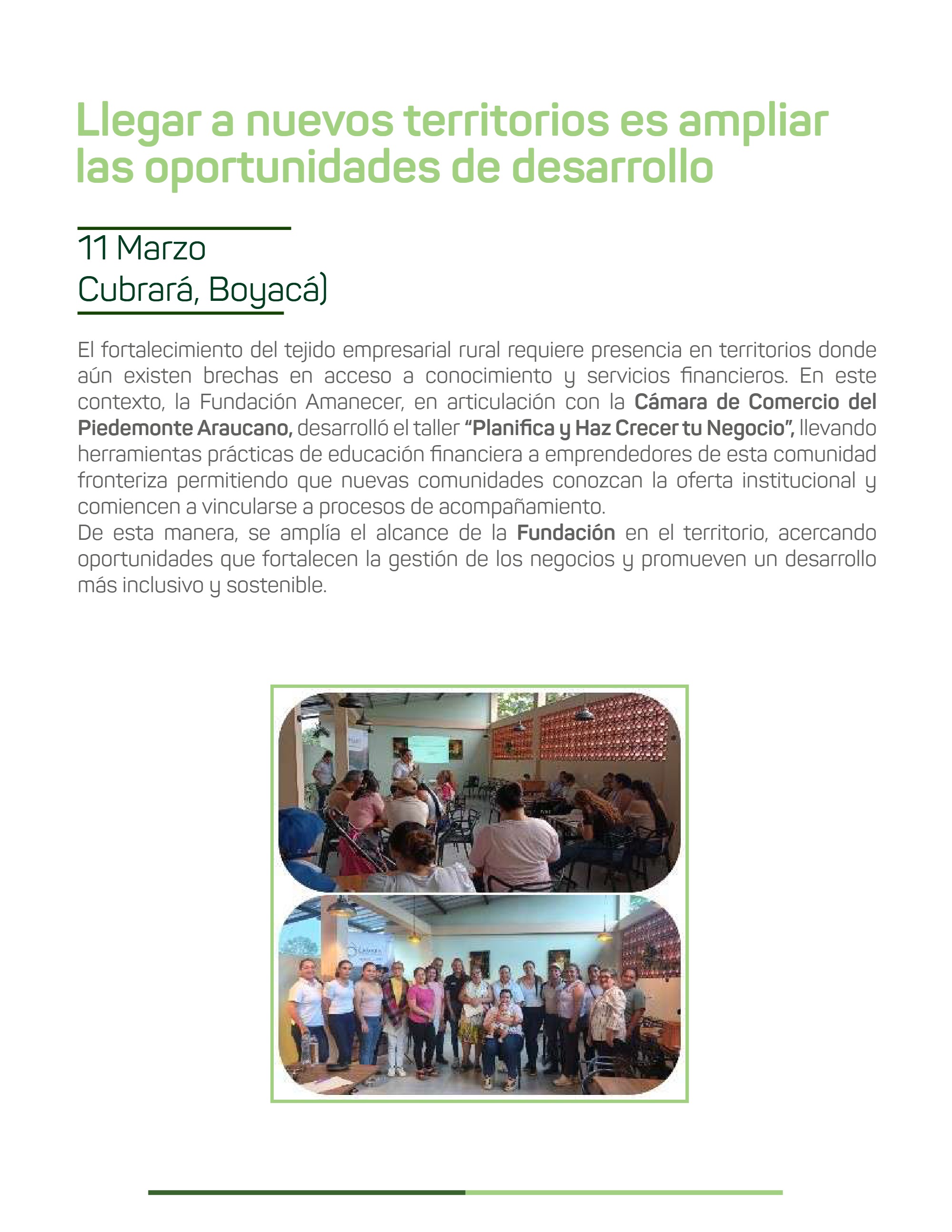 Boletín_Bimensual_Fundación Amanecer — page 34