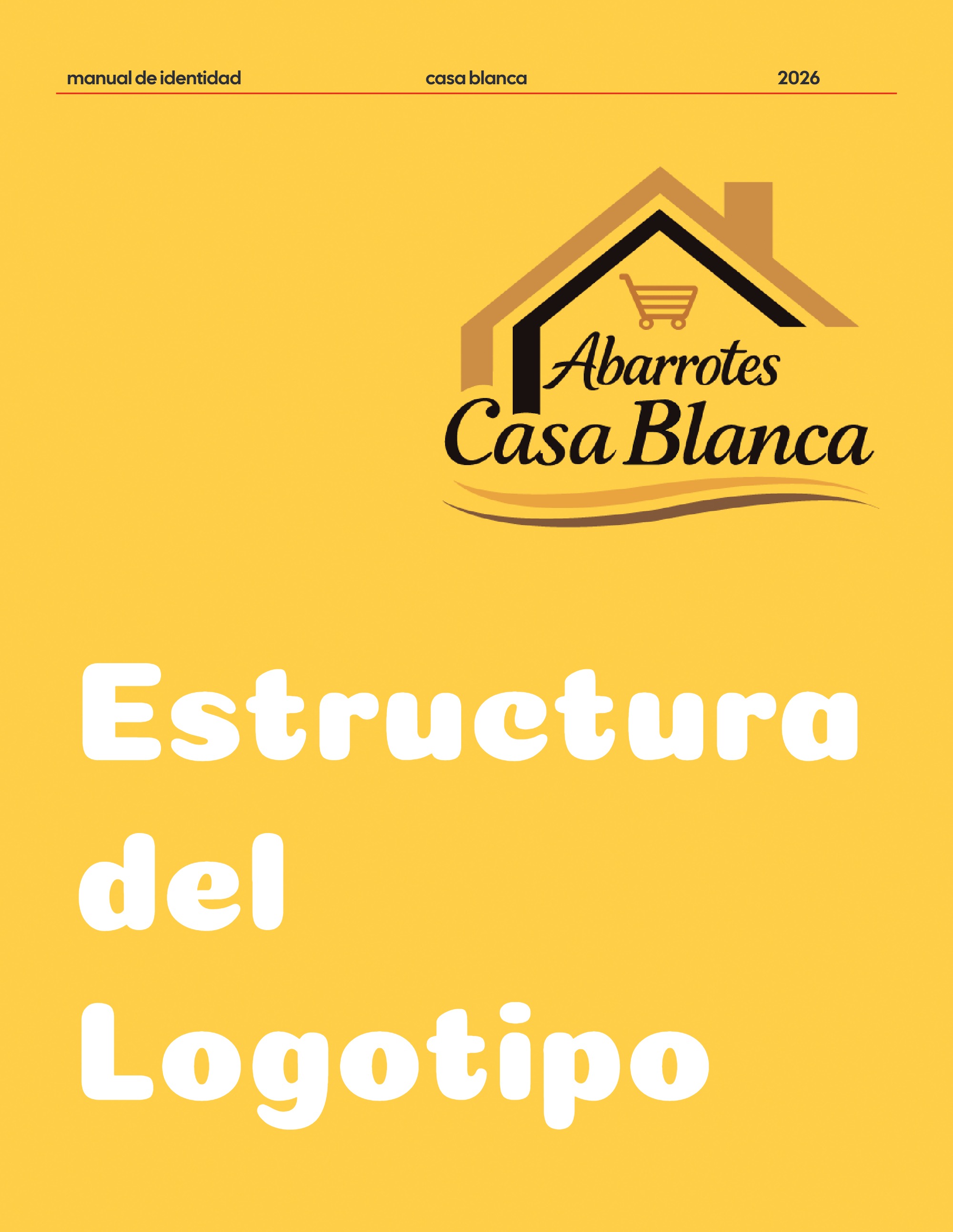Manual de Identidad Abarrotes CASA BLANCA — page 13